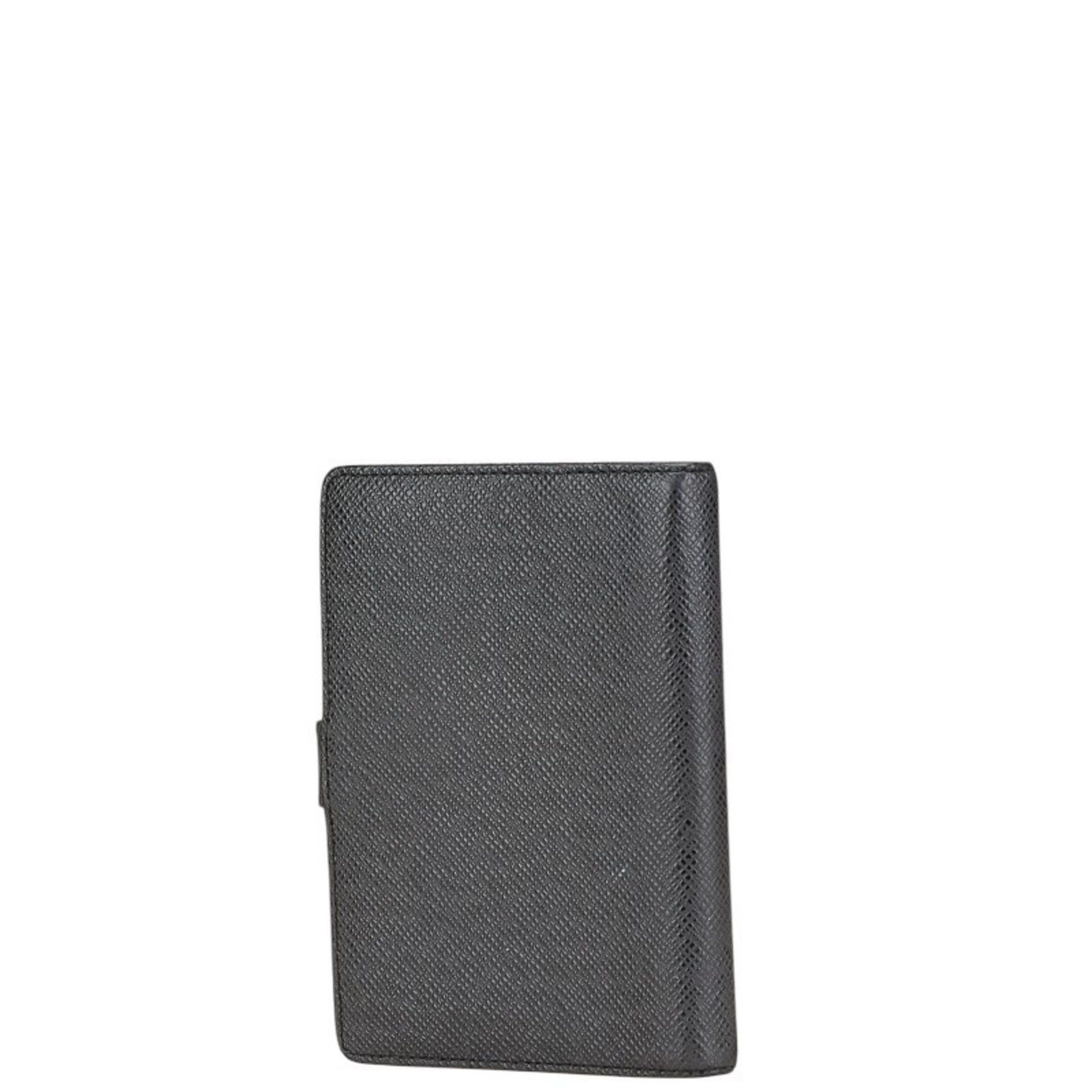 Louis Vuitton Louis Vuitton Taiga Agenda PM Notebook Cover R20426 Ardoise Black Leather Women's LOUIS VUITTON Size ONE SIZE - 2 Thumbnail