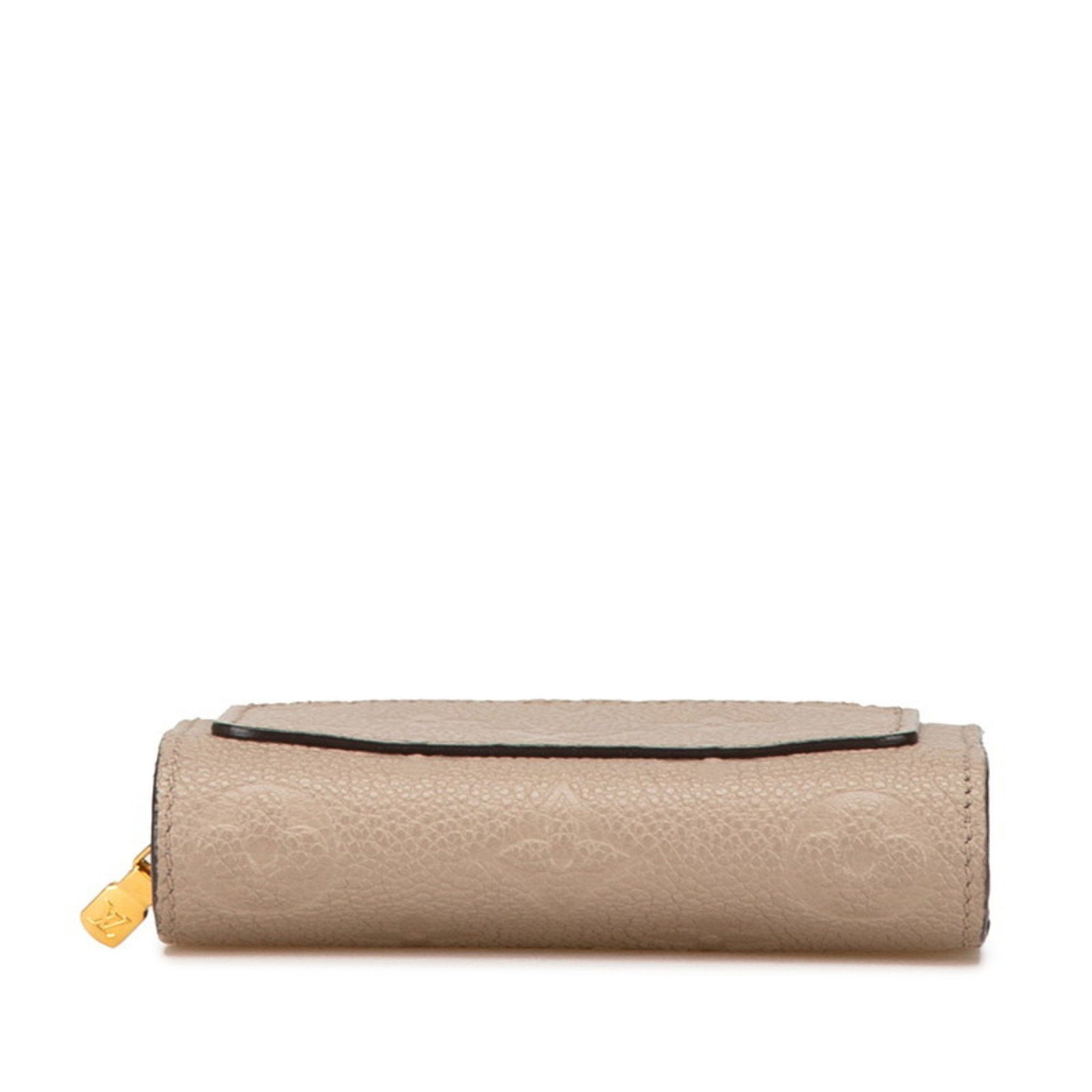 Louis Vuitton Louis Vuitton Monogram Empreinte Portefeuille Q Bi-fold Wallet M80152 Tourterelle Beige Leather Women's LOUIS VUITTON Size ONE SIZE - 3 Thumbnail