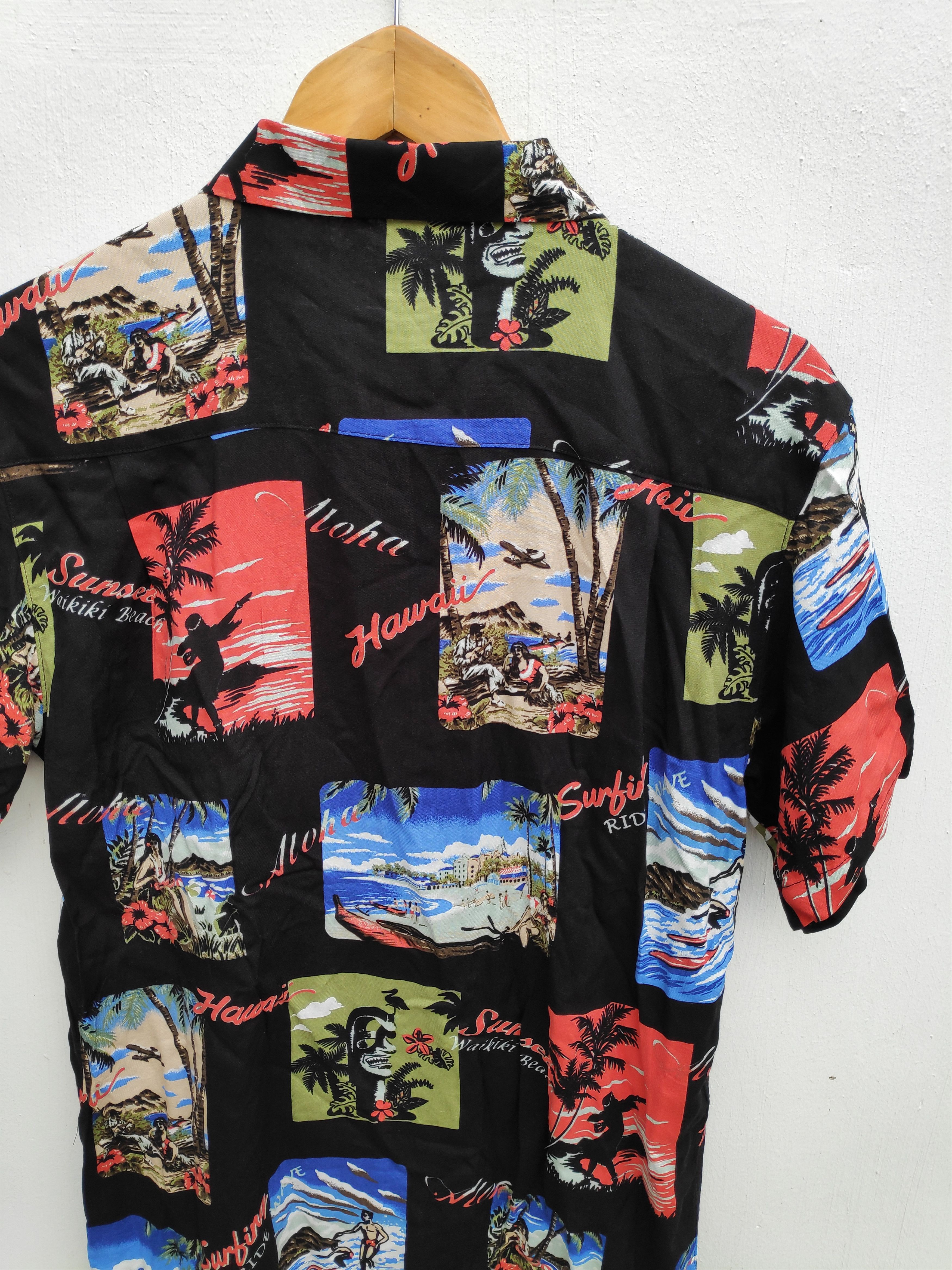 Japanese Brand Barcedos Moderate Shirt Large Aloha Paradise 100% Rayon Size US L / EU 52-54 / 3 - 7 Thumbnail