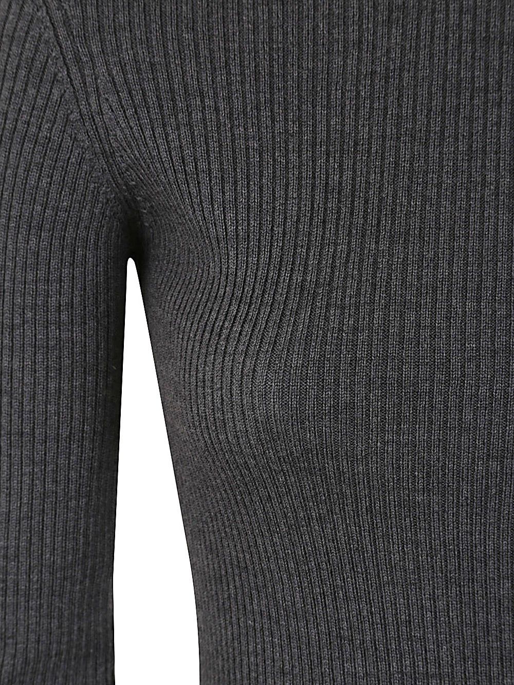 WARDROBE.NYC RIBBED LONG SLEEVE DRESS Size XS / US 0-2 / IT 36-38 - 3 Thumbnail