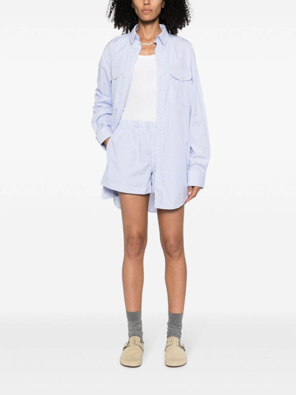 WARDROBE.NYC SHIRT DRESS MINI Size XS / US 0-2 / IT 36-38 - 4 Thumbnail