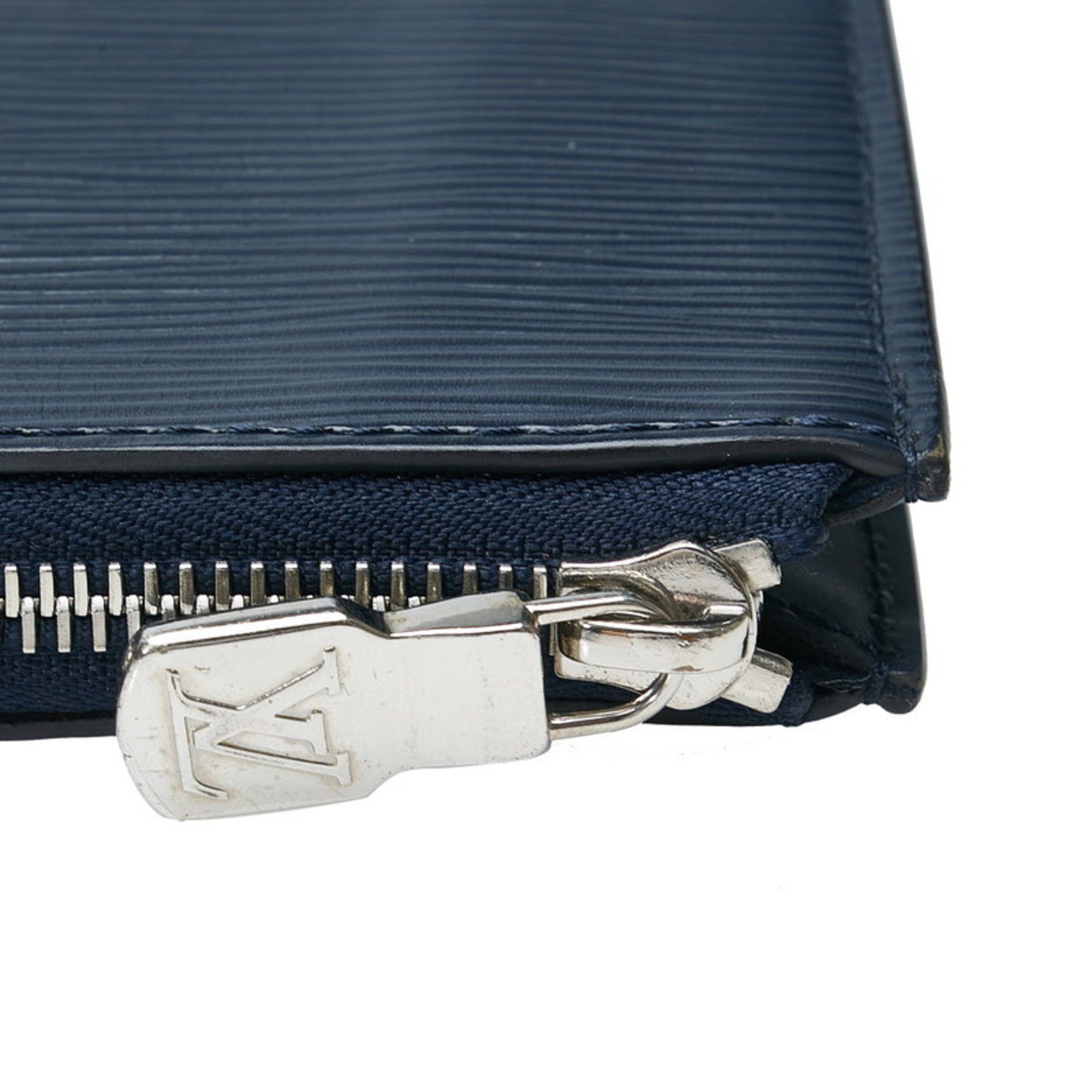 Louis Vuitton Louis Vuitton Epi Pochette Jour GM Clutch Bag Second M64154 Blue Marine Navy Leather Men's LOUIS VUITTON Size ONE SIZE - 5 Thumbnail