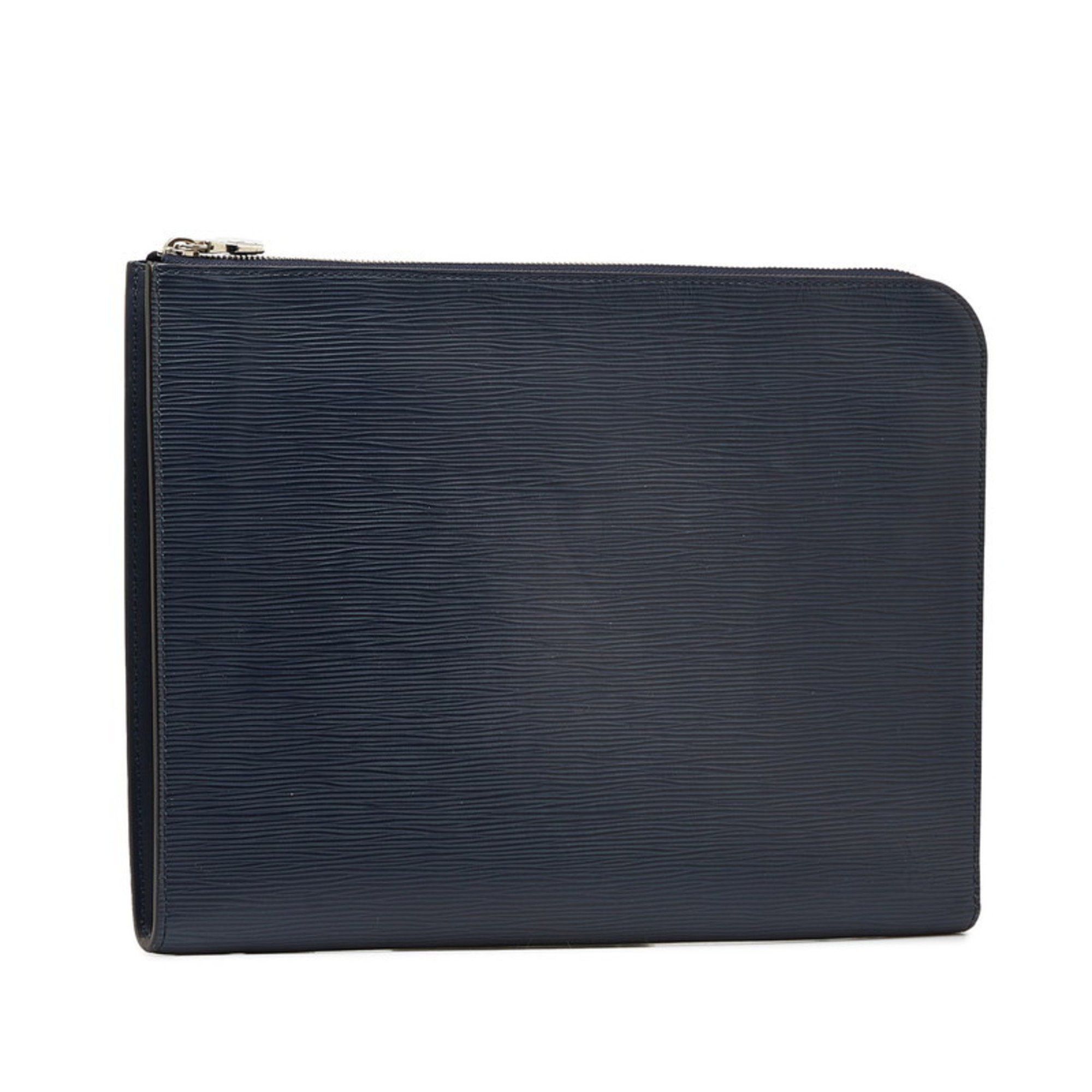 Louis Vuitton Louis Vuitton Epi Pochette Jour GM Clutch Bag Second M64154 Blue Marine Navy Leather Men's LOUIS VUITTON Size ONE SIZE - 2 Thumbnail
