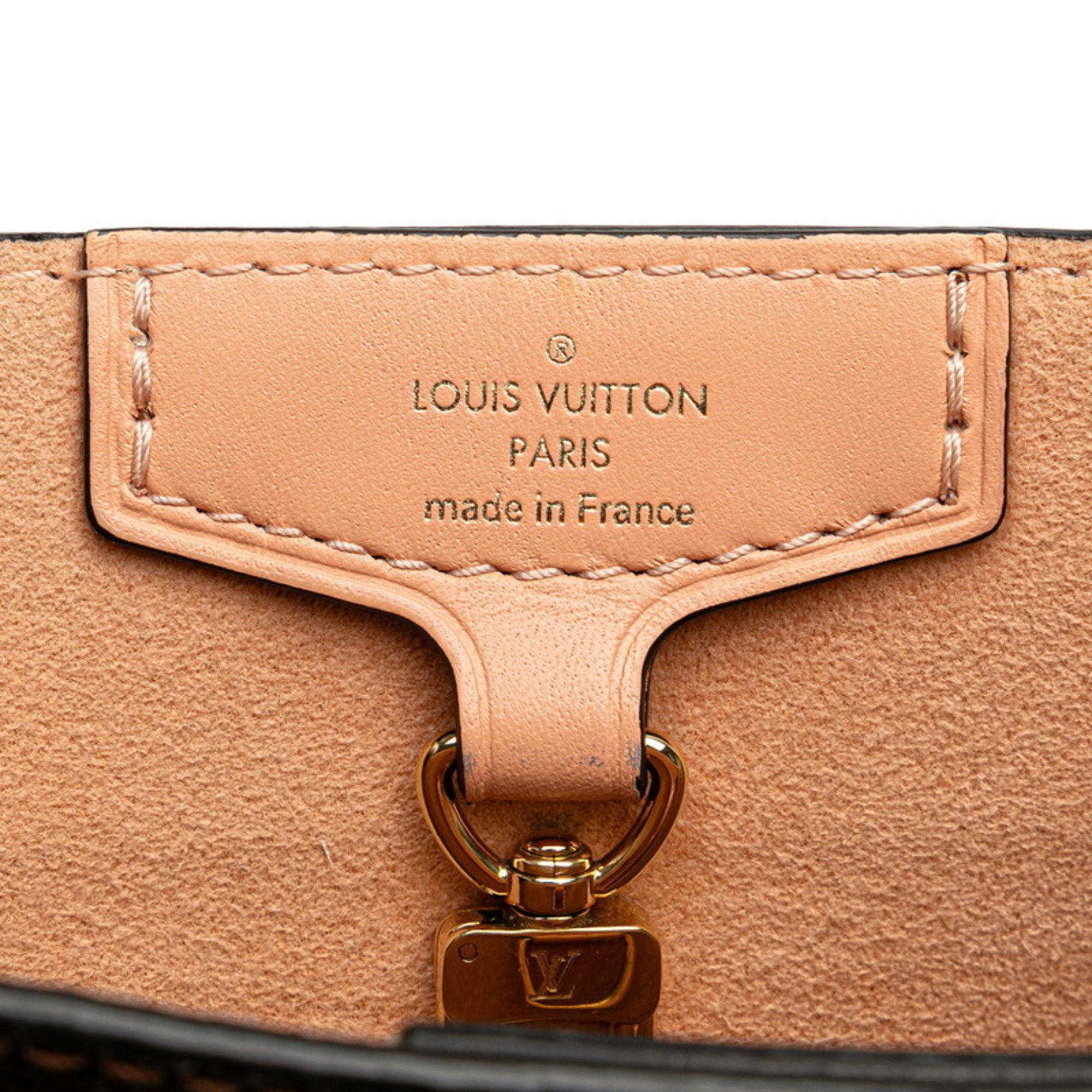 Louis Vuitton Louis Vuitton Damier Belmont BB Tote Bag Shoulder N60297 Brown Pink PVC Leather Women's LOUIS VUITTON Size ONE SIZE - 5 Thumbnail