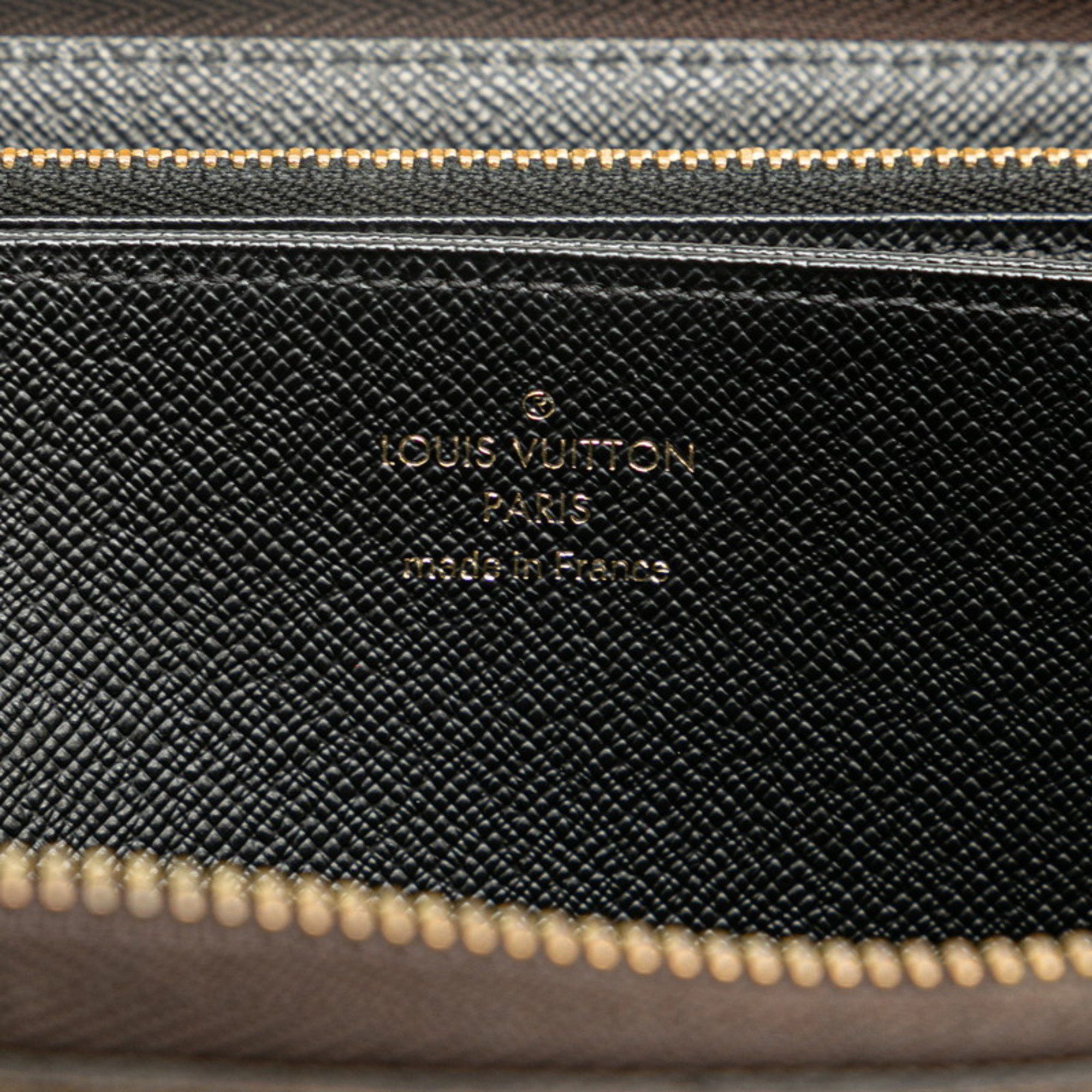 Louis Vuitton Louis Vuitton Monogram Giant Reverse Zippy Wallet Round Long M69353 Brown PVC Leather Women's LOUIS VUITTON Size ONE SIZE - 6 Thumbnail