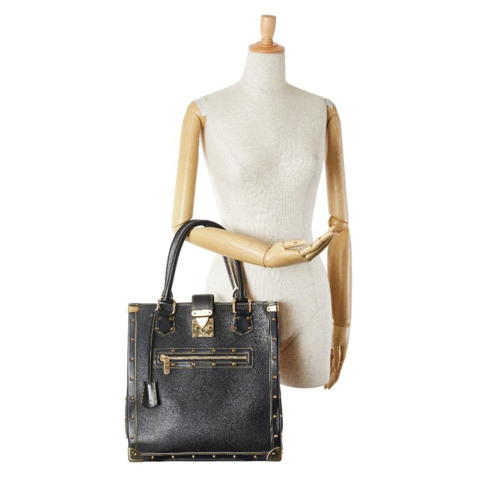 Louis Vuitton Louis Vuitton Suhali Unprestigeable Handbag Tote Bag M91816 Noir Black Leather Women's LOUIS VUITTON Size ONE SIZE - 9 Thumbnail