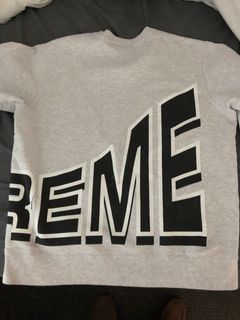 Supreme SS18 Side Arc Crewneck Sweatshirt