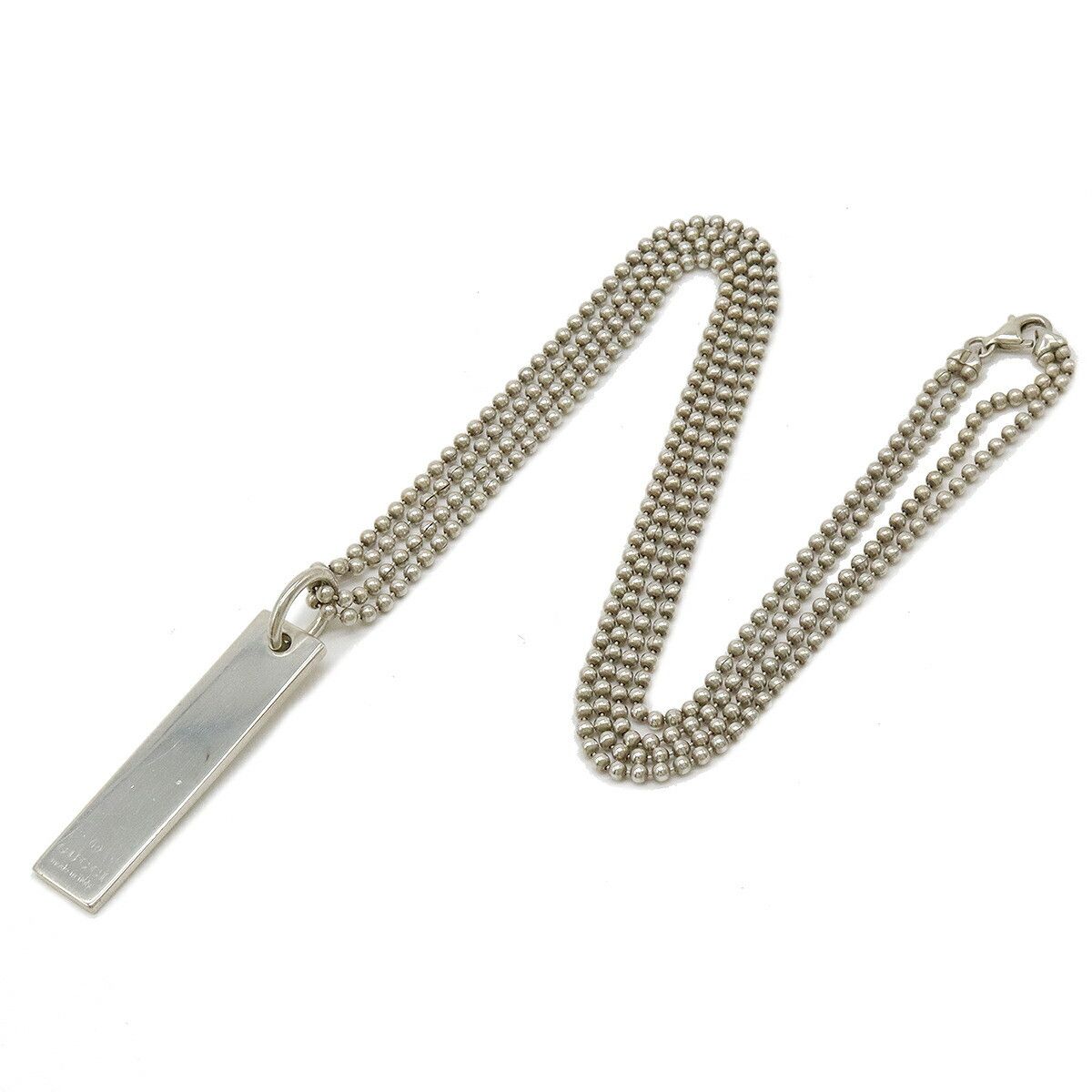 Gucci Gucci Gucci Double Chain Silver Necklace Metal Necklace Size ONE SIZE - 2 Thumbnail