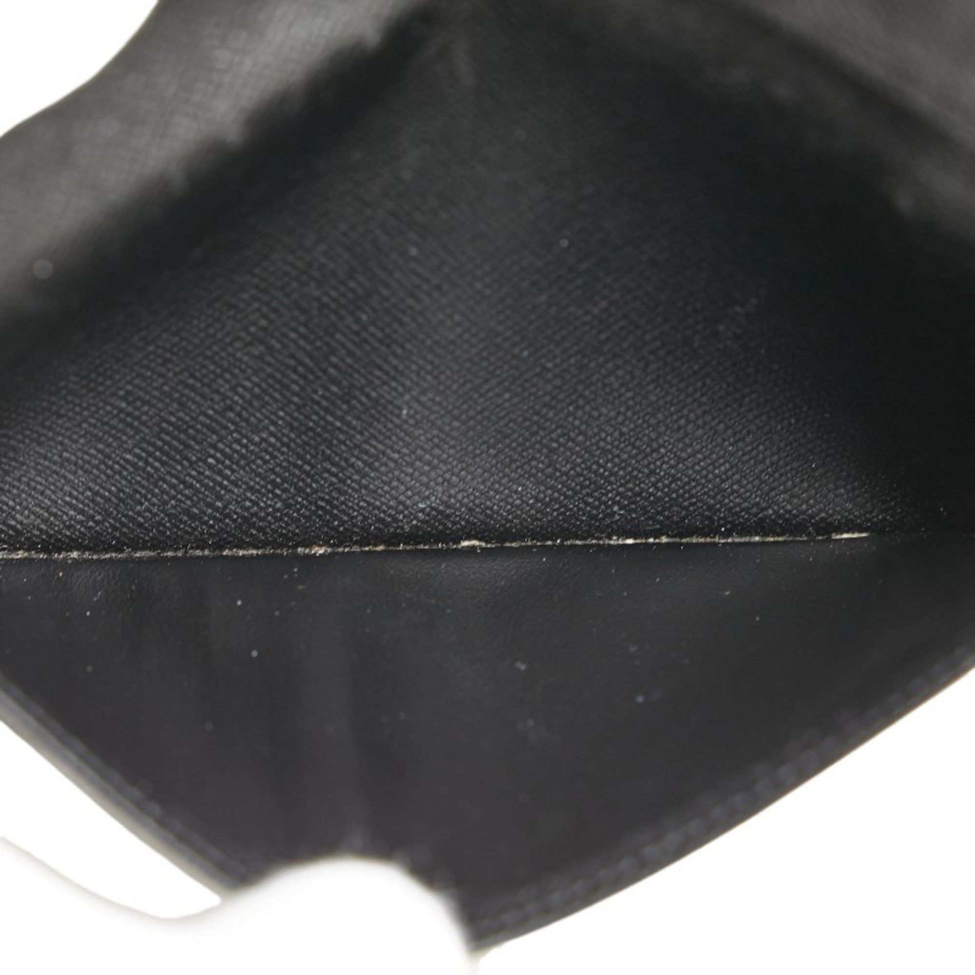 Louis Vuitton Louis Vuitton Taiga Porte-Valeur Carte Credit Bi-fold Wallet M30392 Black Leather Men's LOUIS VUITTON Size ONE SIZE - 6 Thumbnail