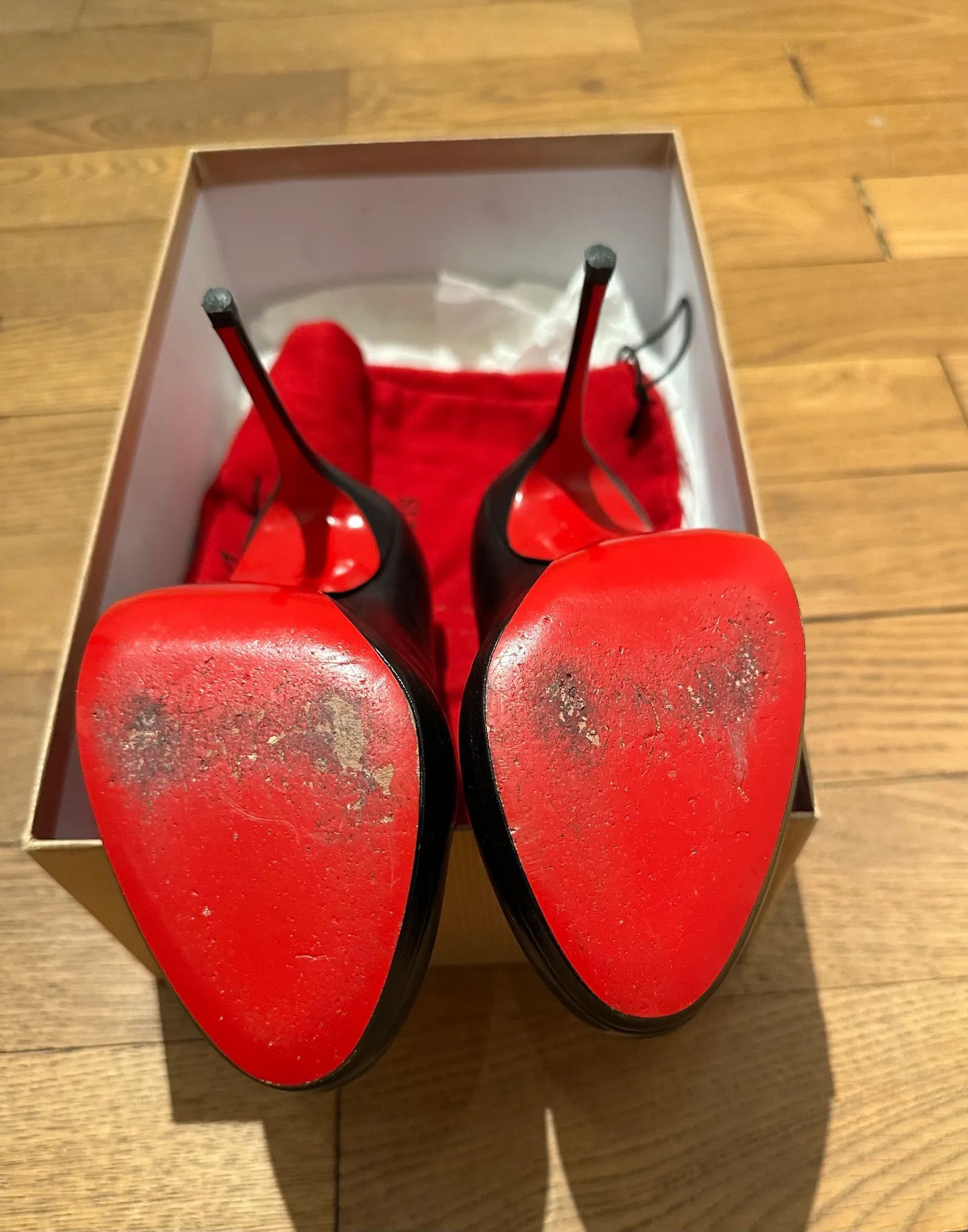 Christian Louboutin Christian Louboutin Filo 120 Heels Size US 5 / IT 35 - 4 Thumbnail