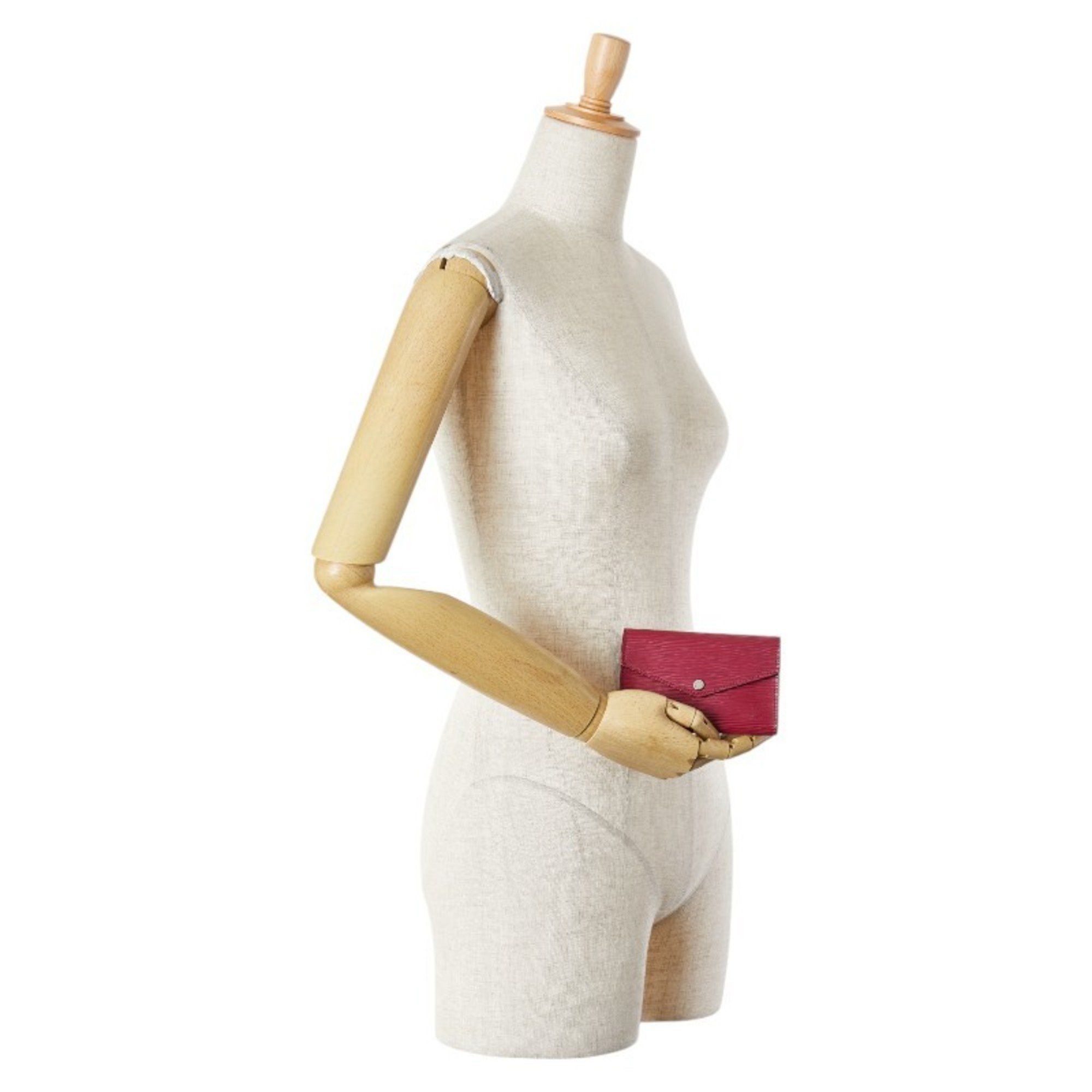 Louis Vuitton Louis Vuitton Epi Pouch Fuchsia Pink Leather Women's LOUIS VUITTON Size ONE SIZE - 9 Thumbnail