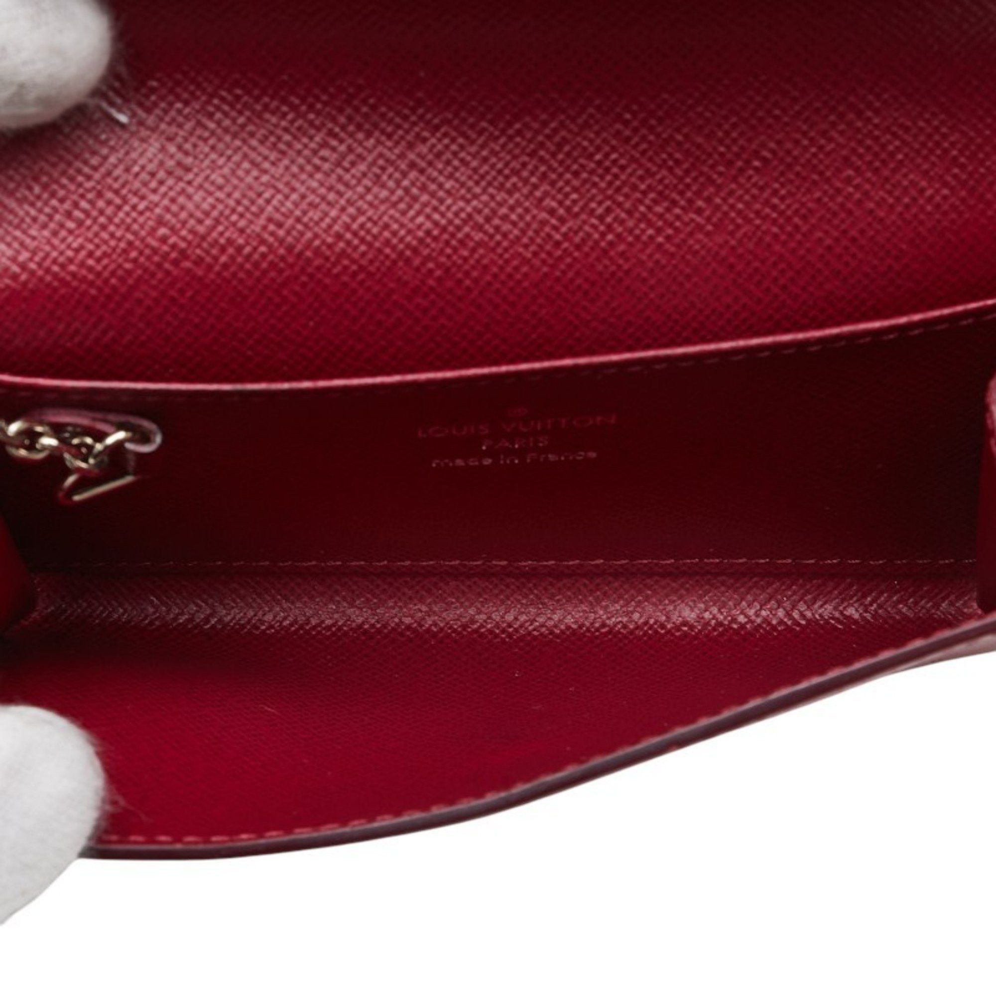 Louis Vuitton Louis Vuitton Epi Pouch Fuchsia Pink Leather Women's LOUIS VUITTON Size ONE SIZE - 5 Thumbnail