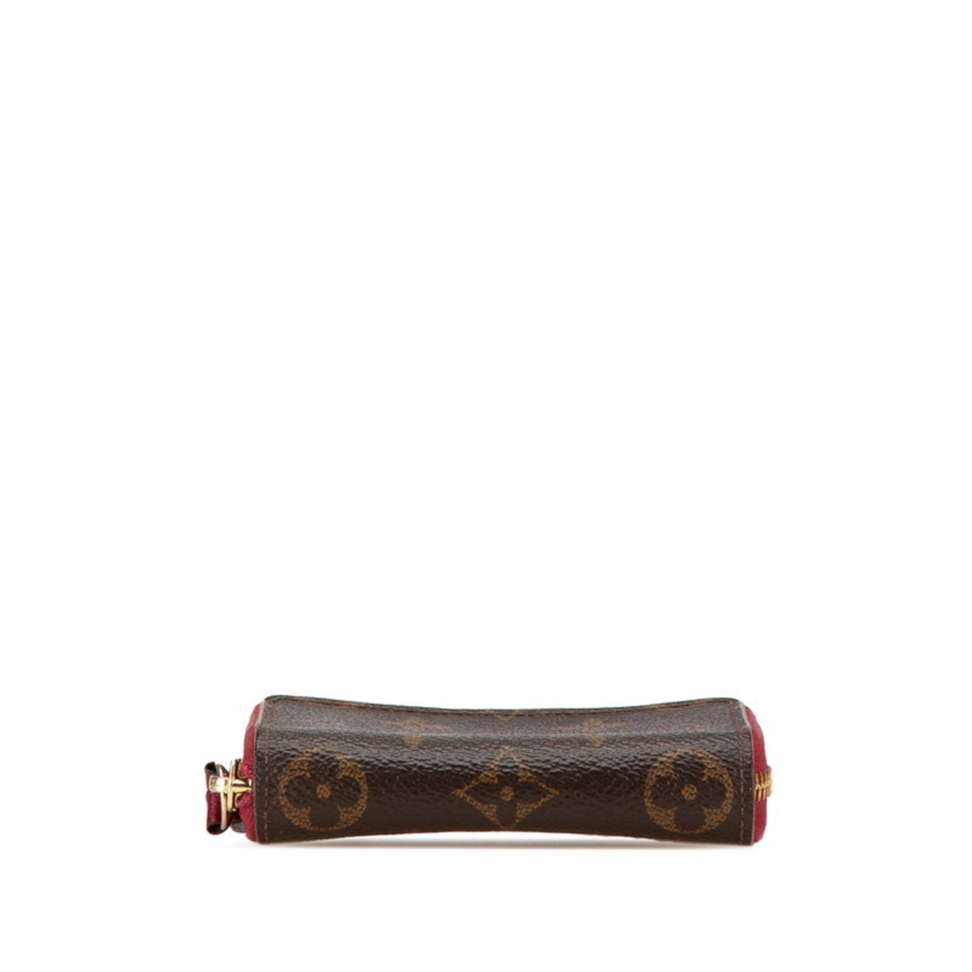 Louis Vuitton Louis Vuitton Monogram Muticart Card Case M61299 Fuchsia Red PVC Leather Women's LOUIS VUITTON Size ONE SIZE - 3 Thumbnail