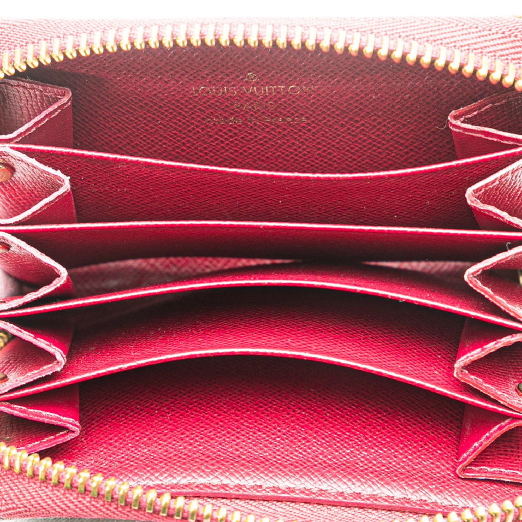 Louis Vuitton Louis Vuitton Monogram Muticart Card Case M61299 Fuchsia Red PVC Leather Women's LOUIS VUITTON Size ONE SIZE - 4 Thumbnail