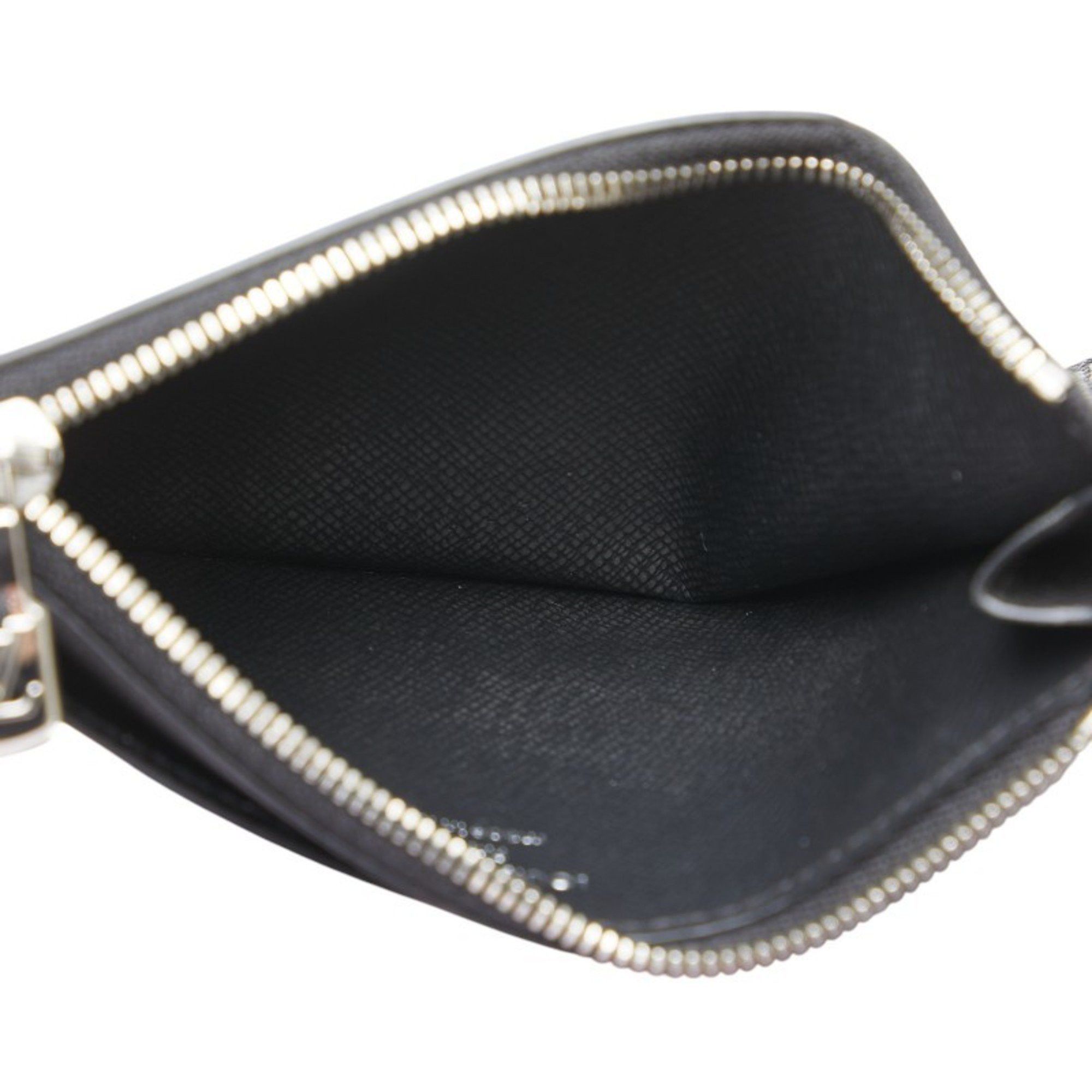 Louis Vuitton Louis Vuitton Monogram Eclipse Reverse Coin Card Holder Case M69533 Black PVC Leather Men's LOUIS VUITTON Size ONE SIZE - 4 Thumbnail