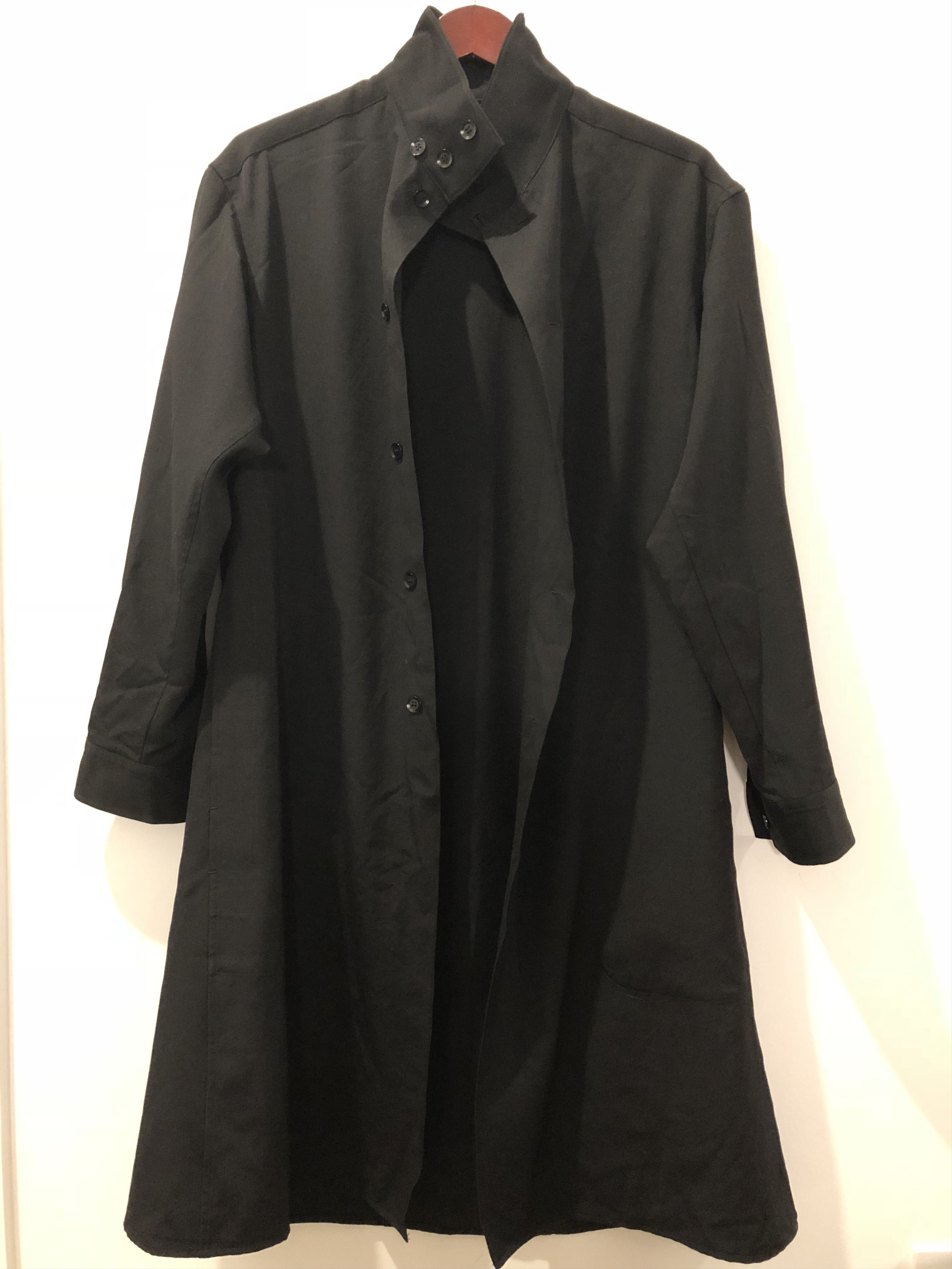 Yohji Yamamoto Wool gabardine shirt jacket Size US S / EU 44-46 / 1 - 2 Thumbnail