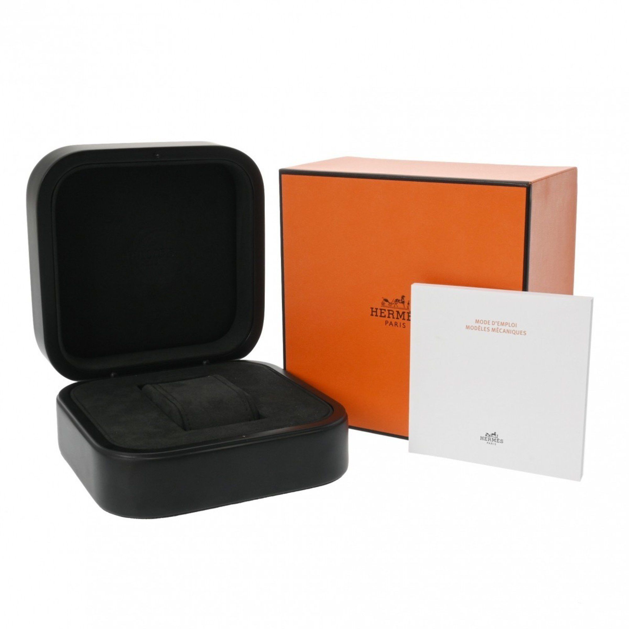 Hermes Hermes H08 Extra Large SP1.748c Black Men's Watch Automatic Size ONE SIZE - 6 Thumbnail