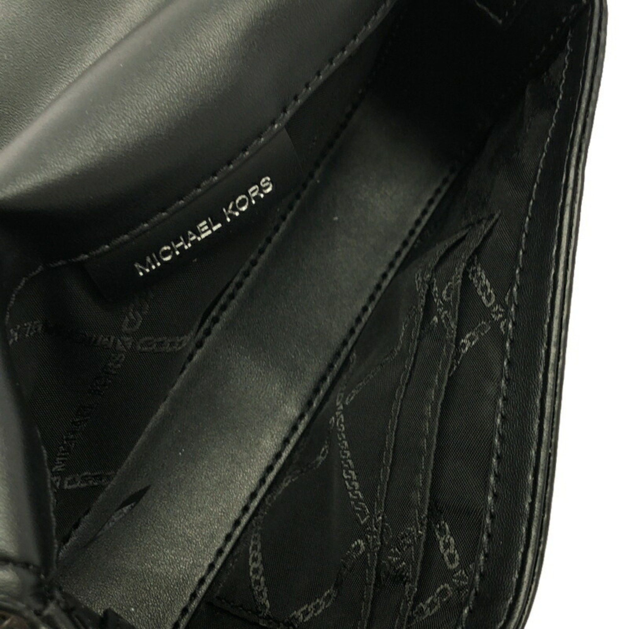 Michael Kors MICHAEL KORS GREENWICH EW Sling Crossbody Extra Small Bag Michael Kors Black 32F3SGRC0B Size ONE SIZE - 7 Thumbnail