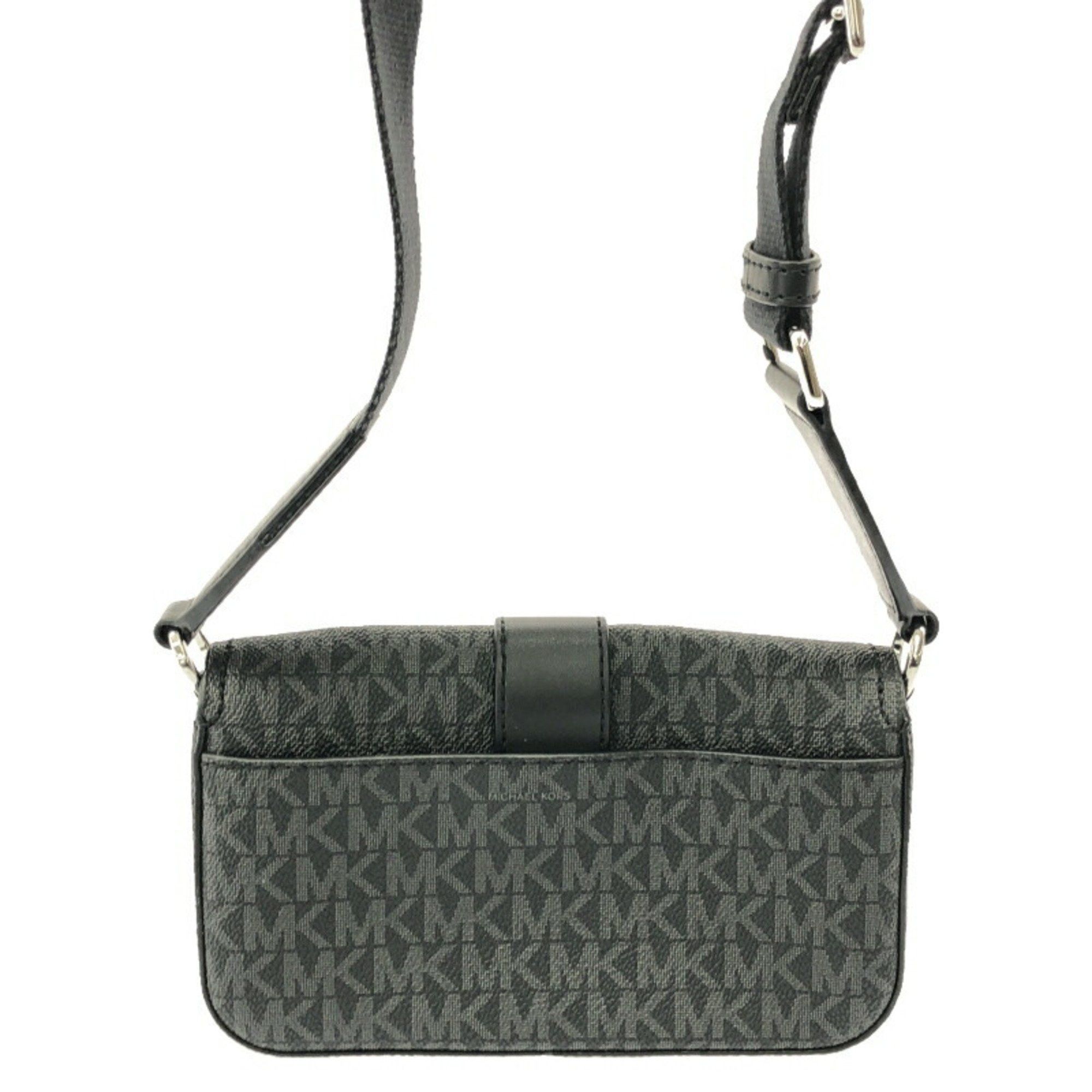 Michael Kors MICHAEL KORS GREENWICH EW Sling Crossbody Extra Small Bag Michael Kors Black 32F3SGRC0B Size ONE SIZE - 4 Thumbnail