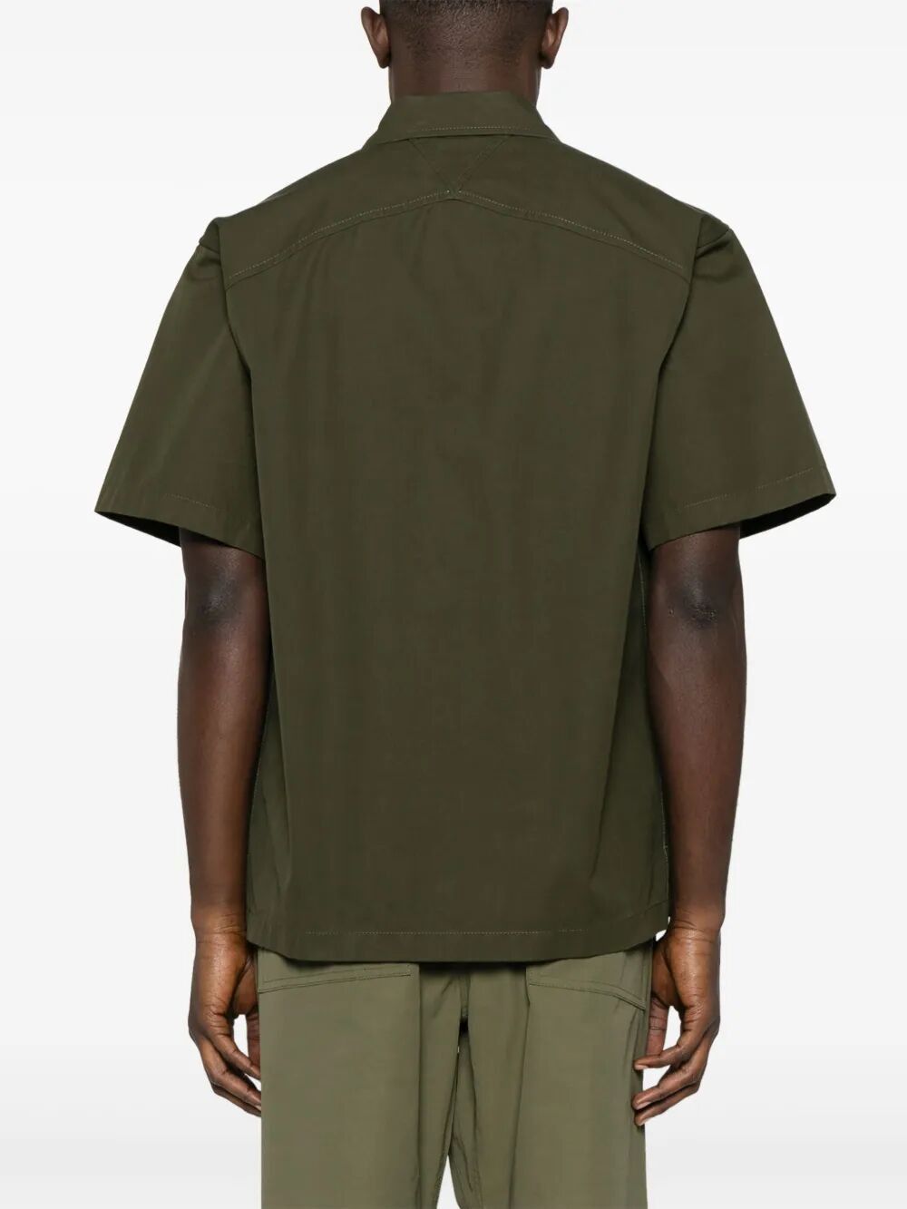 Bottega Veneta LIGHT COTTON TWILL SHORT SLEEVED SHIRT Size US XL / EU 56 / 4 - 3 Thumbnail