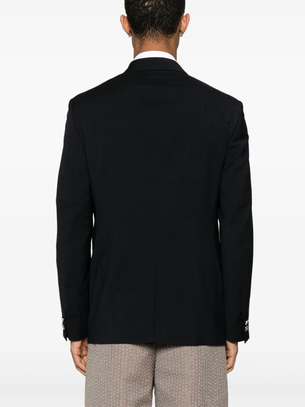 Fendi STRAIGHT-CUT DOUBLE BREASTED WOOL JACKET Size US M / EU 48-50 / 2 - 5 Thumbnail