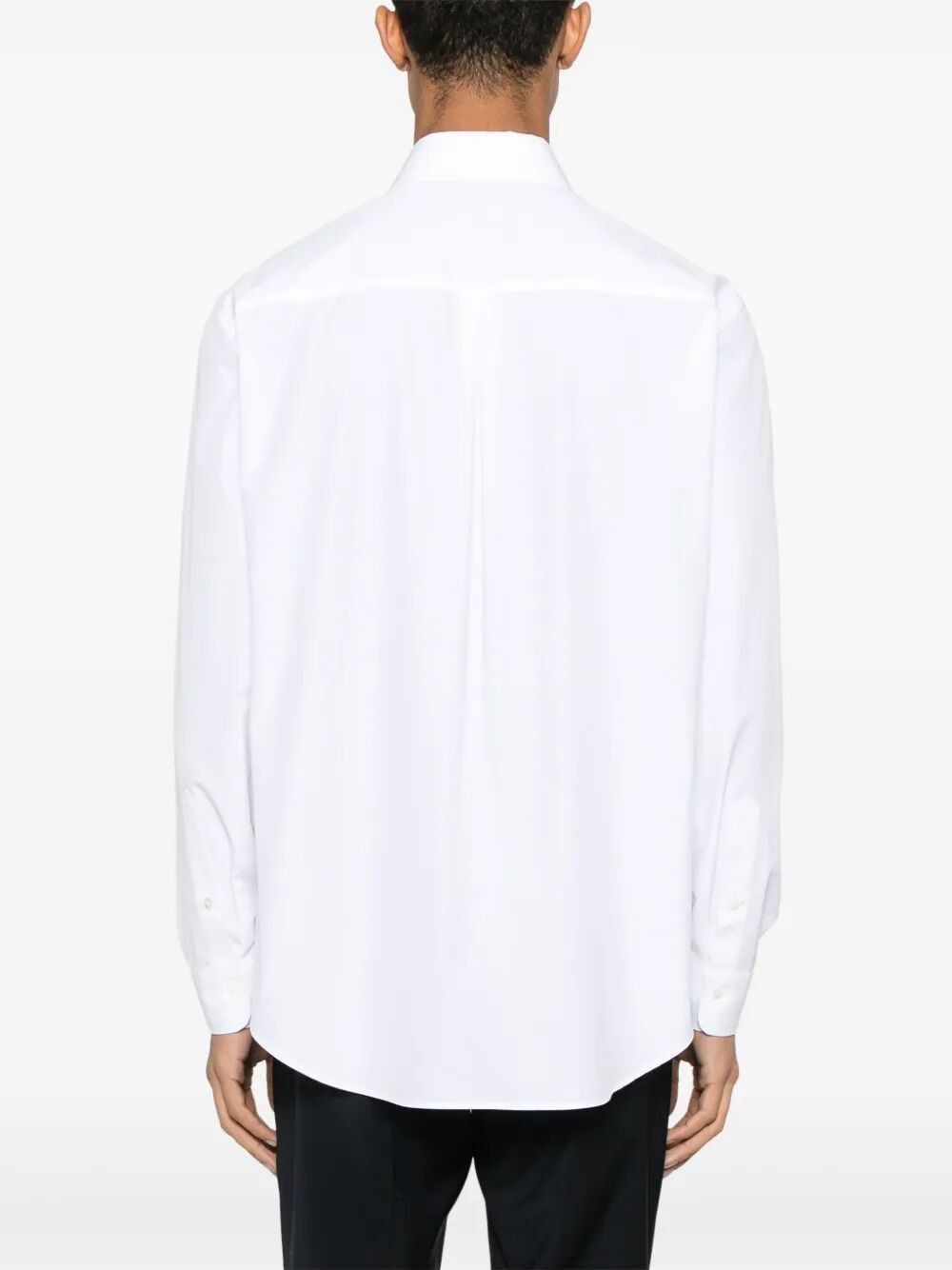 Fendi TOPSTITCHED FENDI ROMA LETTERING COTTON SHIRT Size US M / EU 48-50 / 2 - 3 Thumbnail