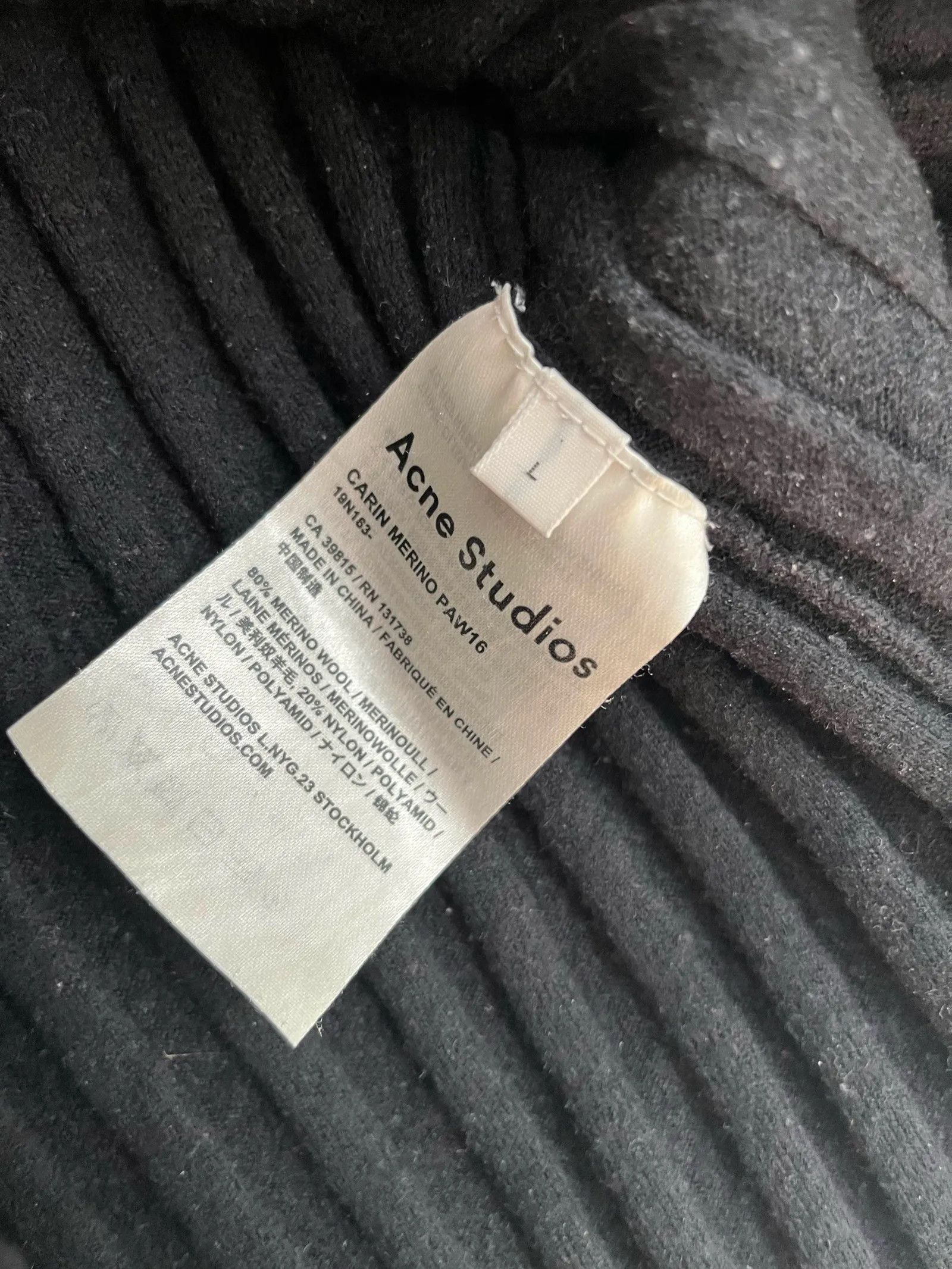 Acne Studios Acne Studios Carin Merino Sweater Size S / US 4 / IT 40 - 3 Thumbnail
