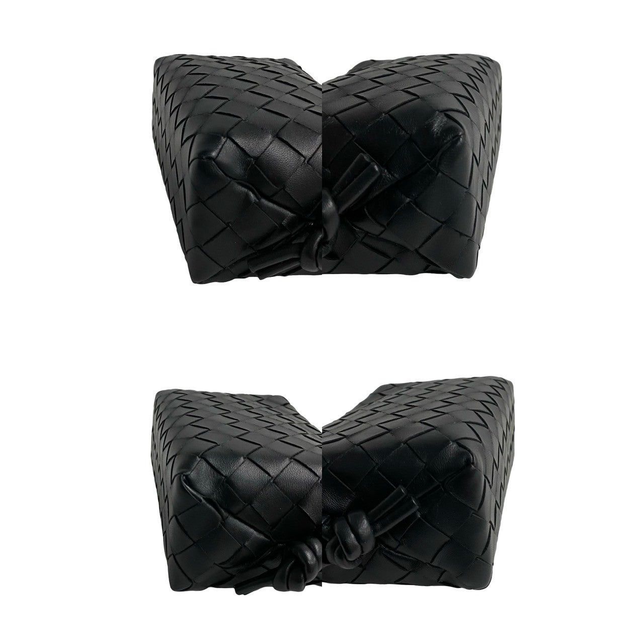 Bottega Veneta Bottega Veneta Shoulder Bag Black Leather Size ONE SIZE - 6 Thumbnail