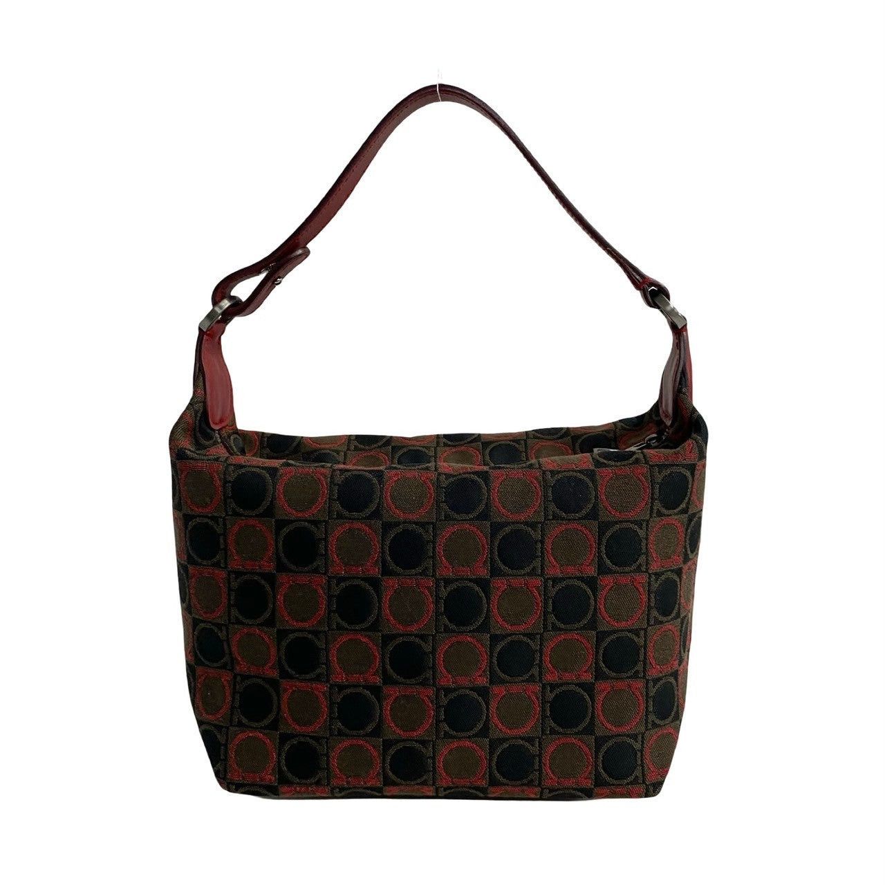 Salvatore Ferragamo Salvatore Ferragamo Handbag Red Leather Size ONE SIZE - 4 Thumbnail