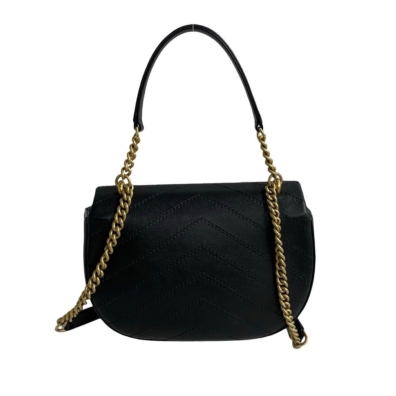 Chanel Chanel Shoulder Bag Black Leather Size ONE SIZE - 4 Thumbnail
