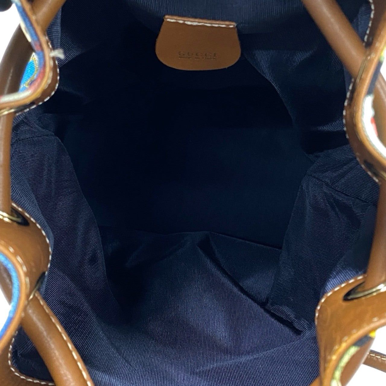 Gucci Gucci Backpack Blue Leather Size ONE SIZE - 8 Thumbnail