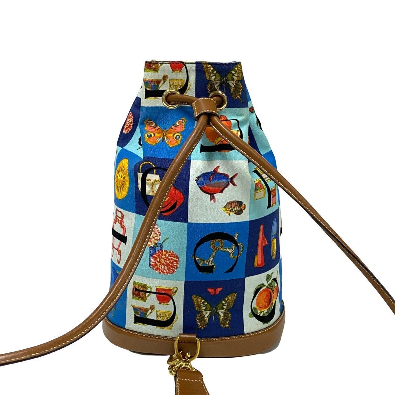 Gucci Gucci Backpack Blue Leather Size ONE SIZE - 4 Thumbnail