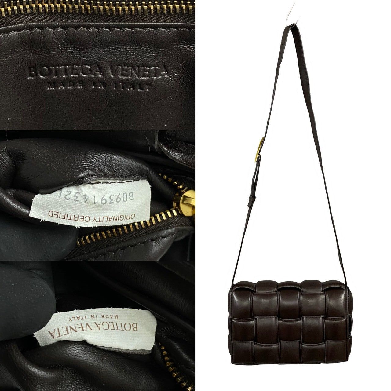 Bottega Veneta Bottega Veneta Shoulder Bag Brown Leather Size ONE SIZE - 3 Thumbnail