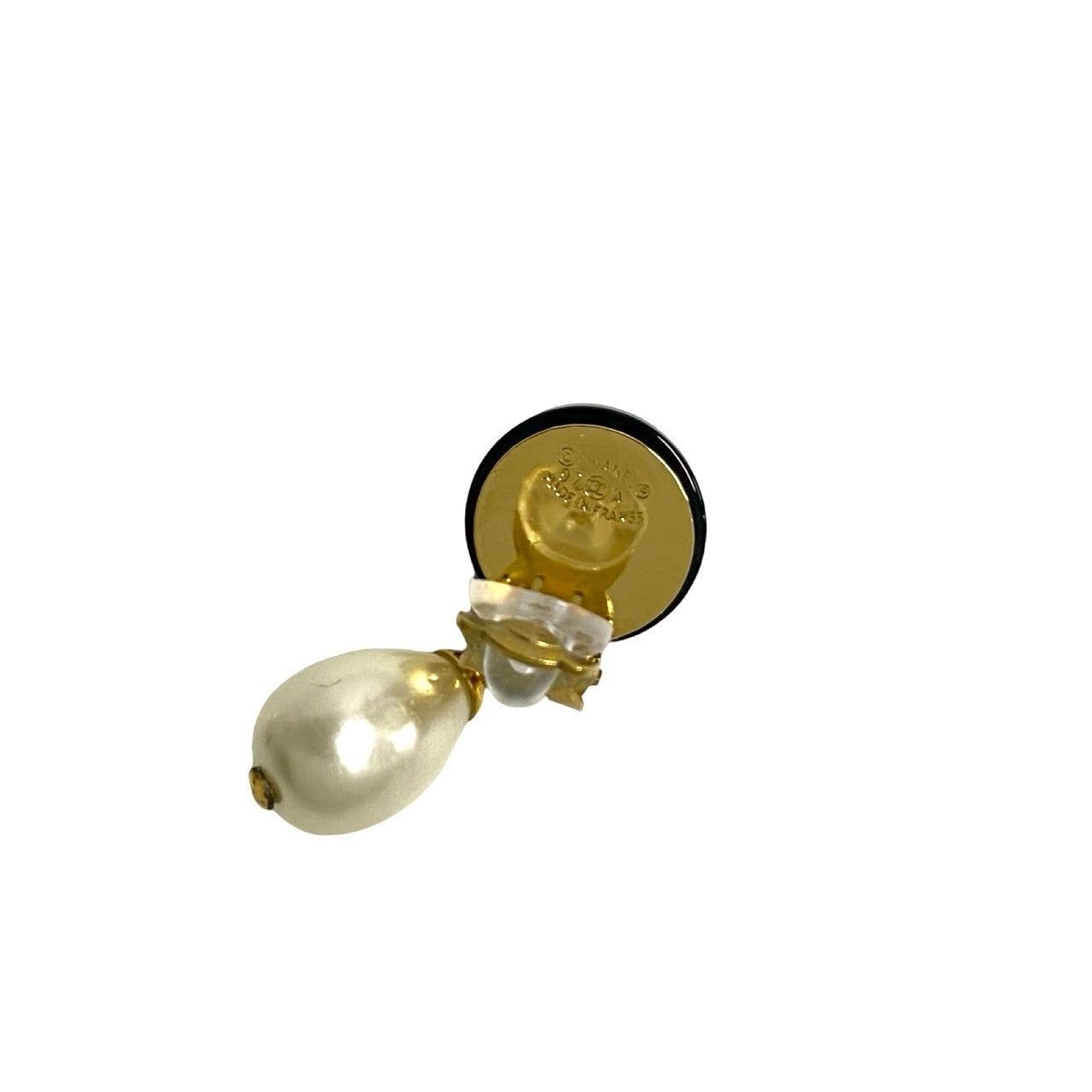 Chanel Chanel Earrings Gold Pearls Size ONE SIZE - 2 Thumbnail