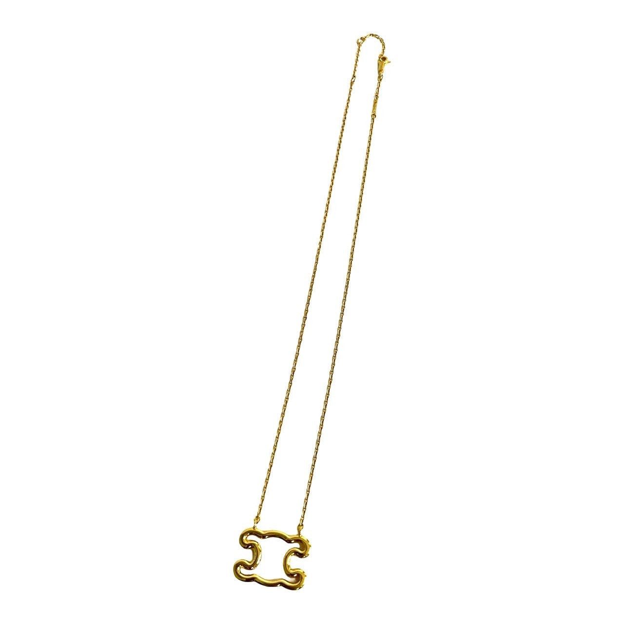Celine Celine Necklace Gold Plated Size ONE SIZE - 5 Thumbnail