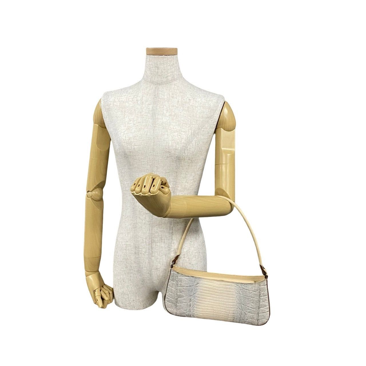 Salvatore Ferragamo Salvatore Ferragamo Shoulder Bag Neutrals Leather Size ONE SIZE - 2 Thumbnail
