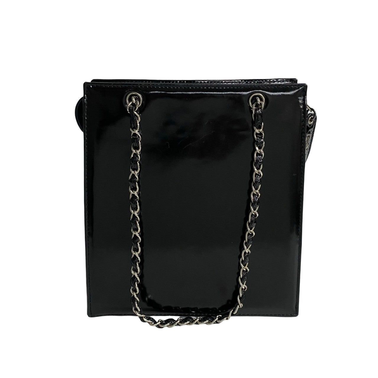 Chanel Shoulder Bag Black Leather