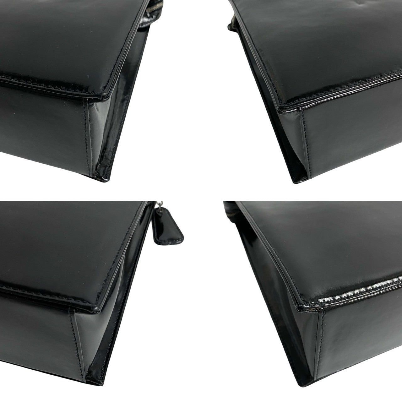 Chanel Shoulder Bag Black Leather