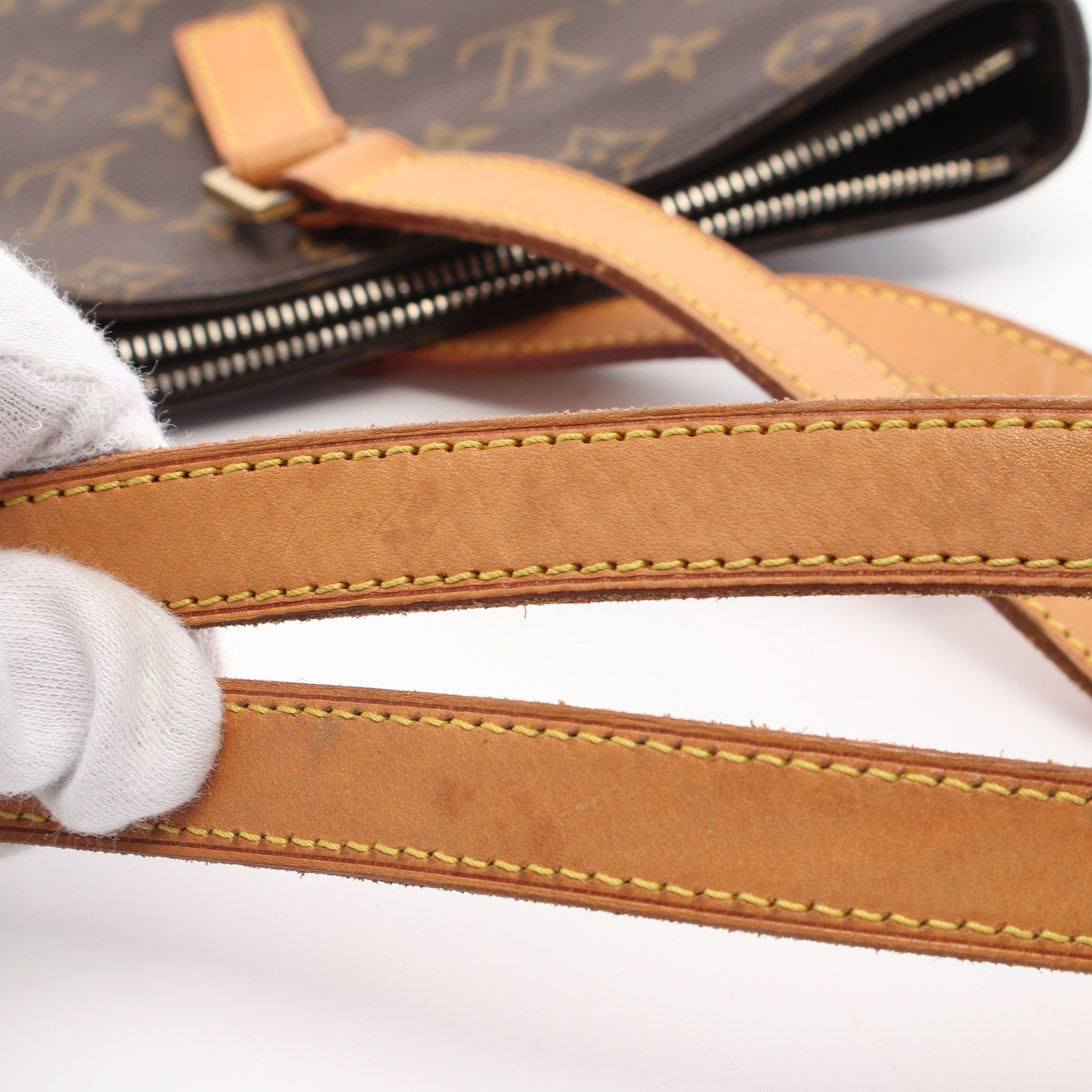 Louis Vuitton Louis Vuitton Kabamezo Monogram Shoulder Bag Tote Leather Brown Size ONE SIZE - 11 Thumbnail