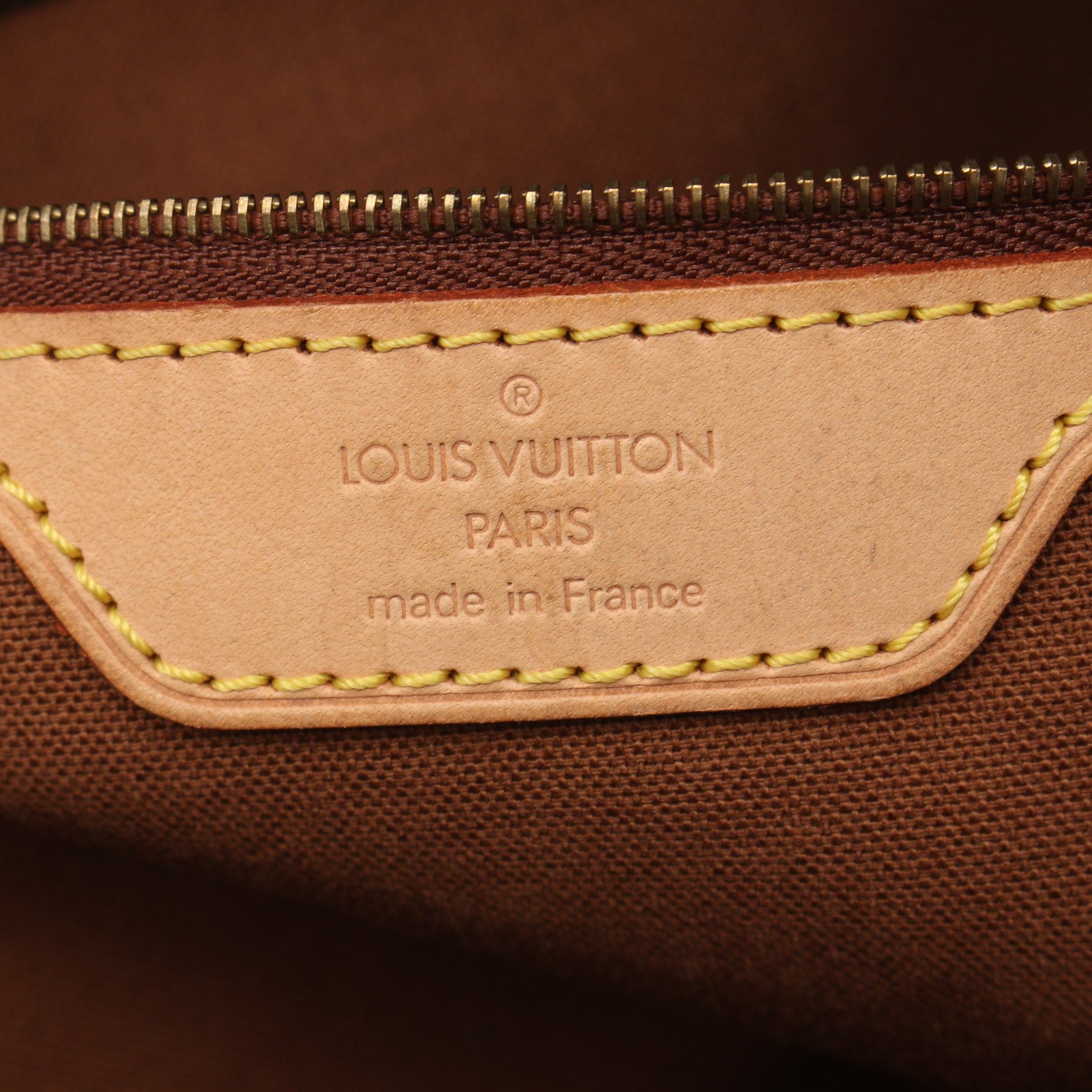 Louis Vuitton Louis Vuitton Kabamezo Monogram Shoulder Bag Tote Leather Brown Size ONE SIZE - 4 Thumbnail