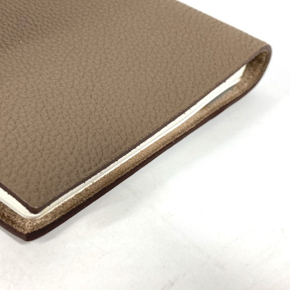 Hermes Hermes Notebook Cover Ulysse Pm Stationery Notepad Trillon Clemence Unisex Ethupe Gray Size ONE SIZE - 7 Thumbnail
