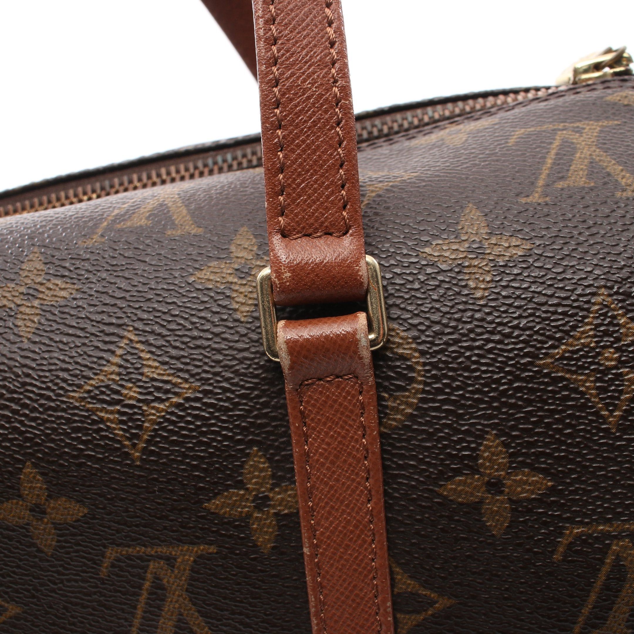 Louis Vuitton Louis Vuitton Papillon 30 Monogram Old Model Handbag Leather Brown Size ONE SIZE - 11 Thumbnail