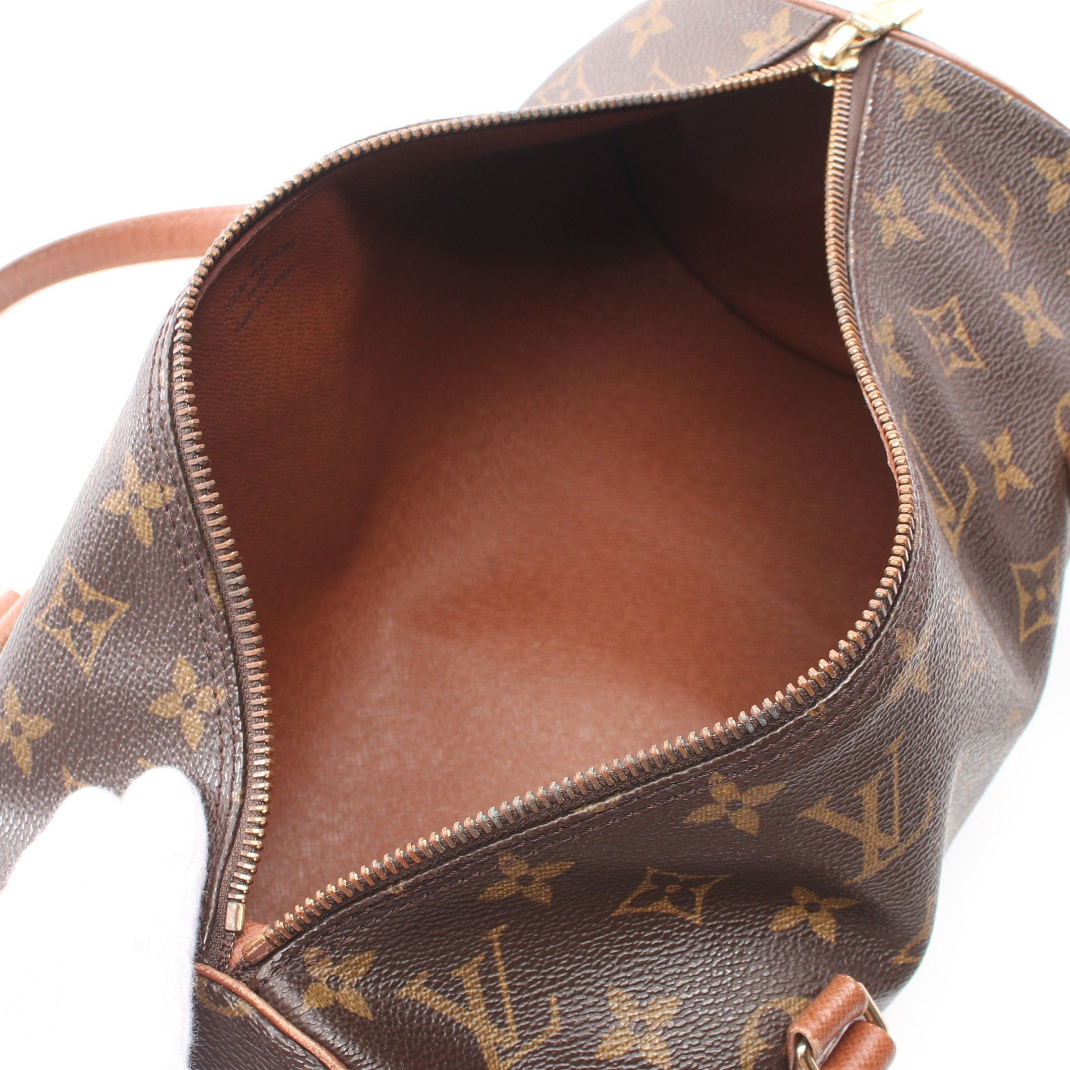 Louis Vuitton Louis Vuitton Papillon 30 Monogram Old Model Handbag Leather Brown Size ONE SIZE - 3 Thumbnail