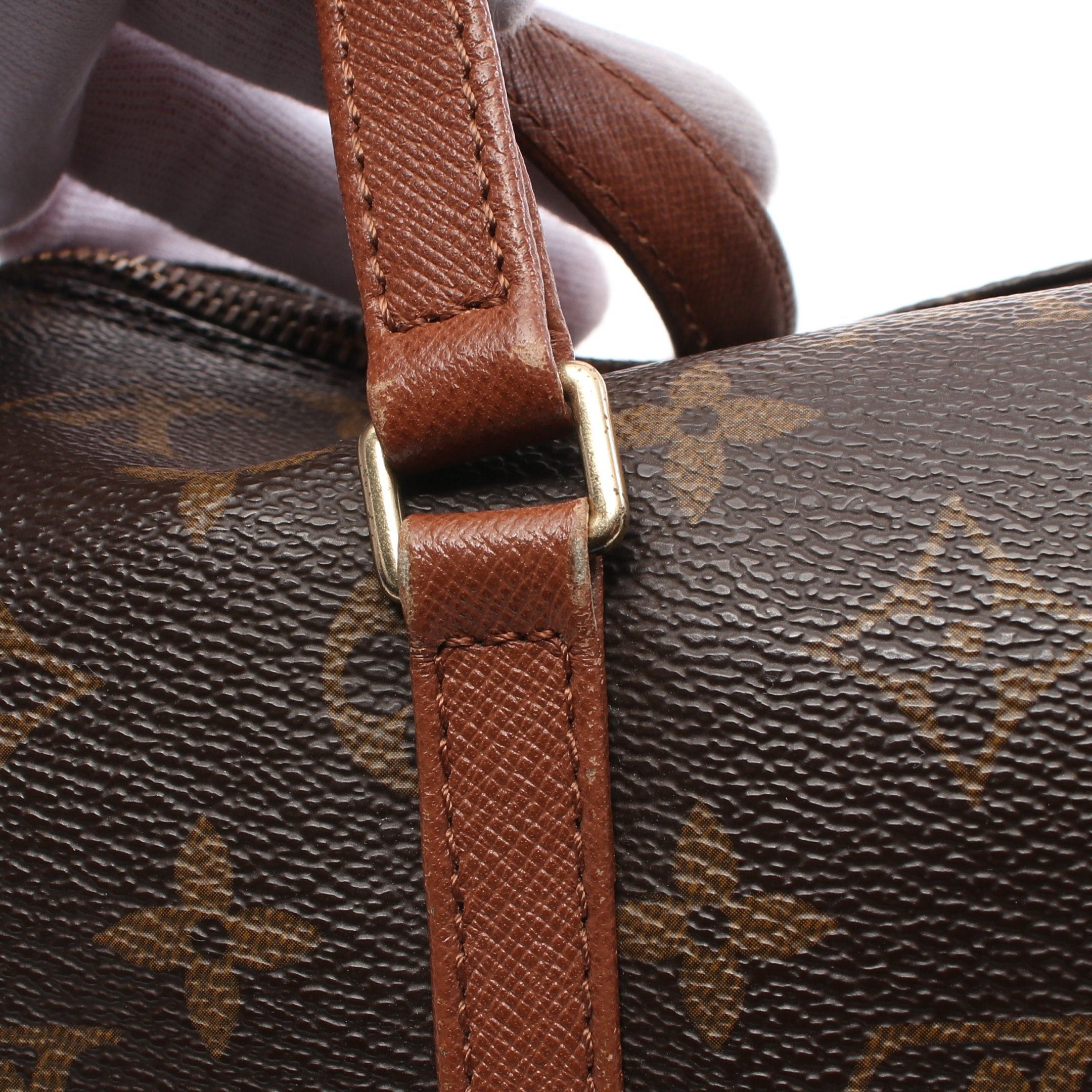 Louis Vuitton Louis Vuitton Papillon 30 Monogram Old Model Handbag Leather Brown Size ONE SIZE - 12 Thumbnail