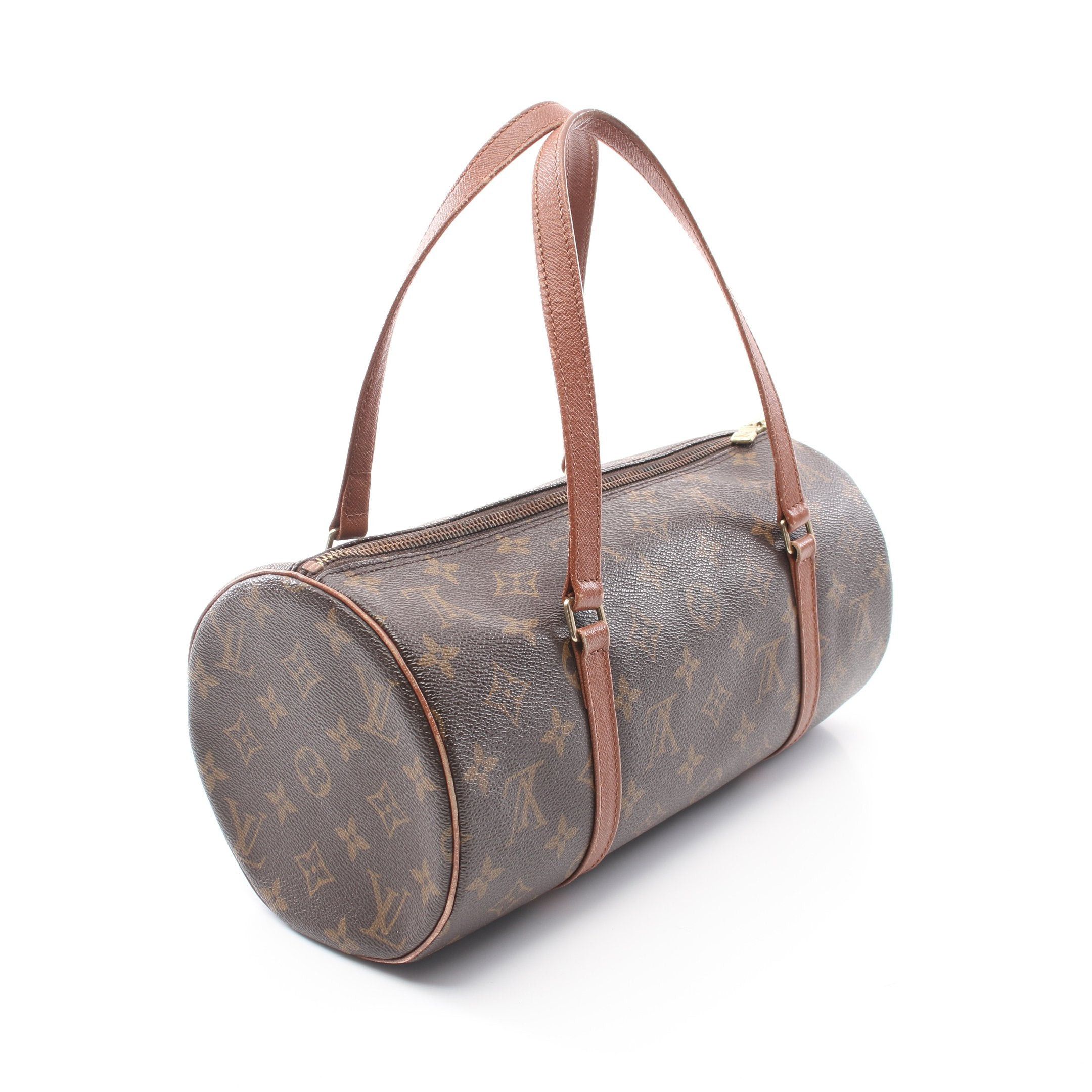 Louis Vuitton Louis Vuitton Papillon 30 Monogram Old Model Handbag Leather Brown Size ONE SIZE - 2 Thumbnail