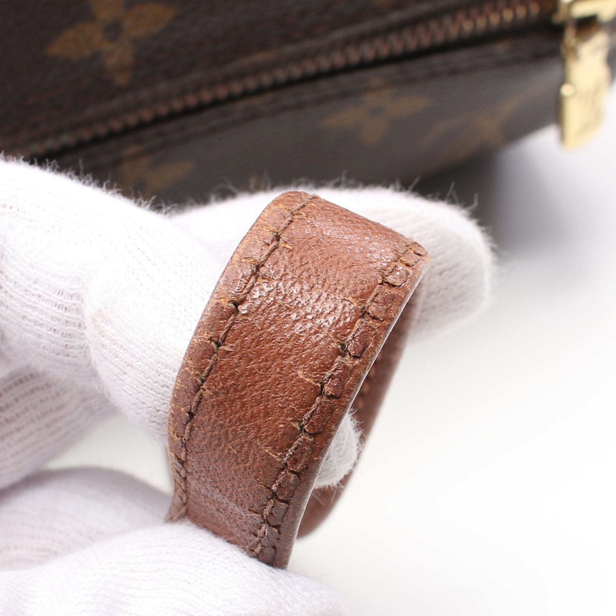 Louis Vuitton Louis Vuitton Papillon 30 Monogram Old Model Handbag Leather Brown Size ONE SIZE - 6 Thumbnail