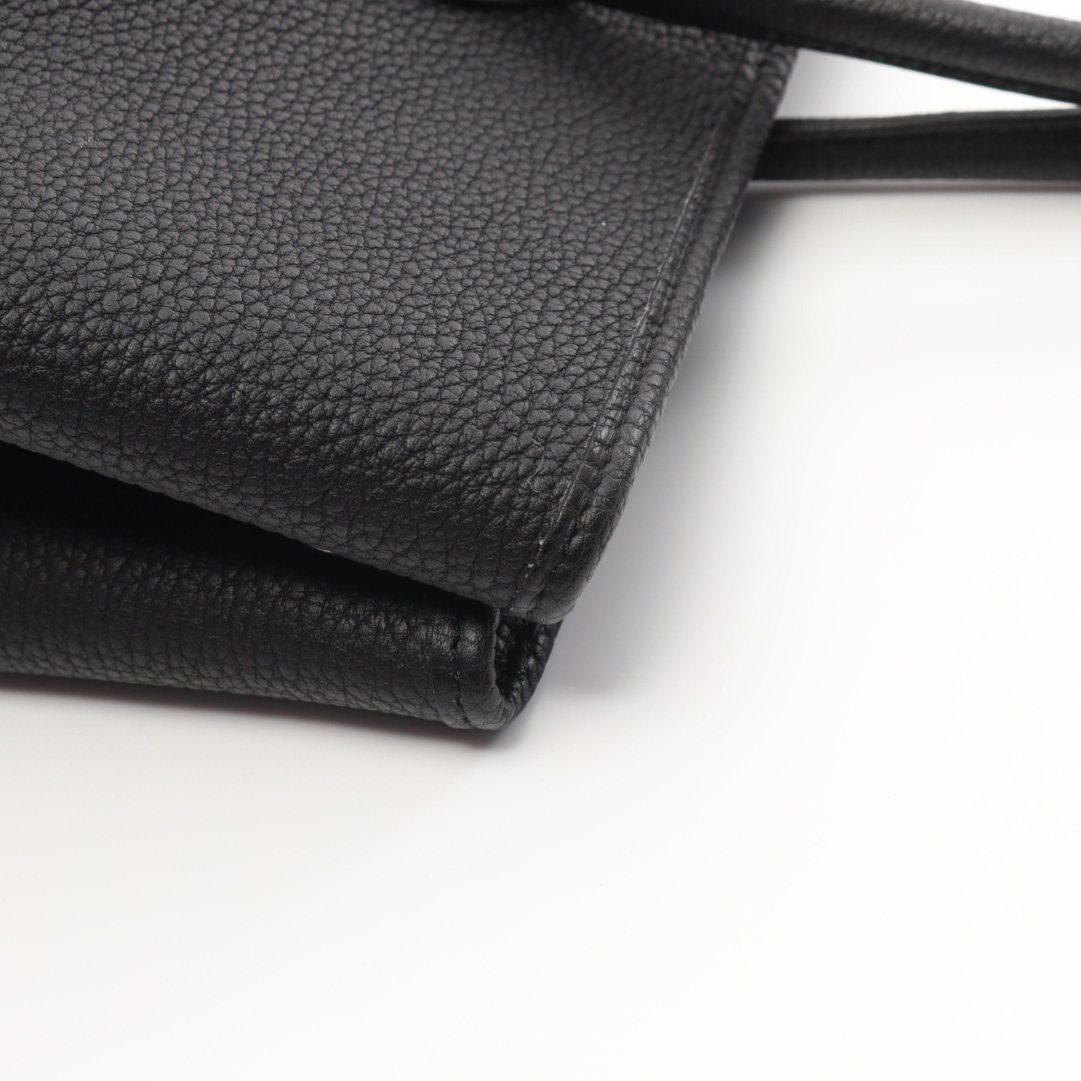 Hermes Hermes Garden Party Pm Handbag Tote Bag Negonda Leather Black Silver Hardware A Stamp Size ONE SIZE - 7 Thumbnail