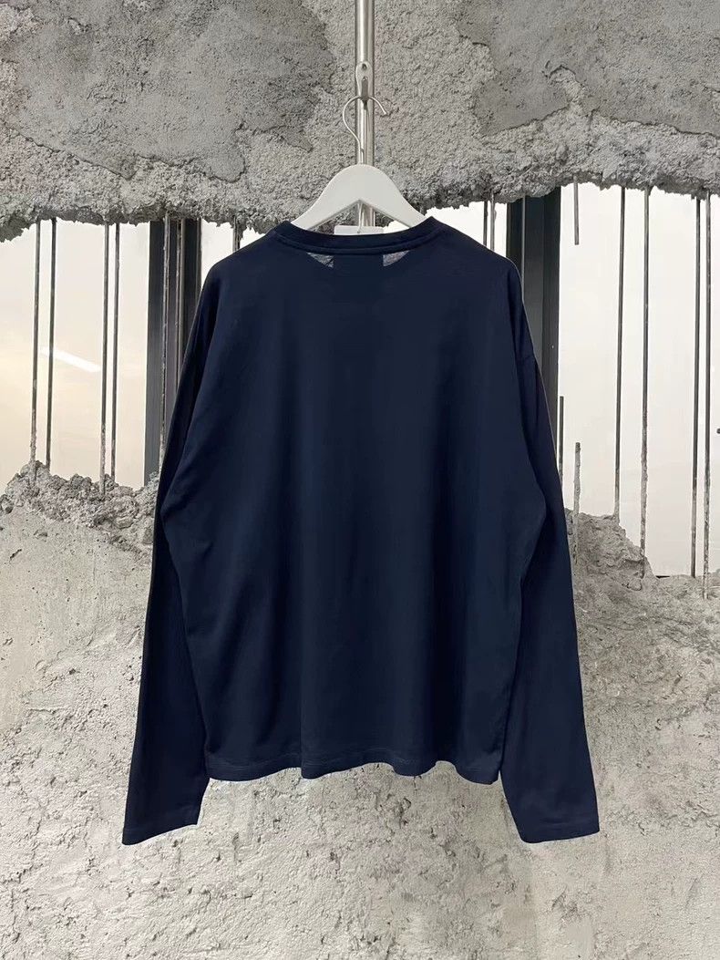 トップス MIU MIU 24AW Logo Long Sleeve Shirt MIU MIU 24AW Logo Long Sleeve Shirt