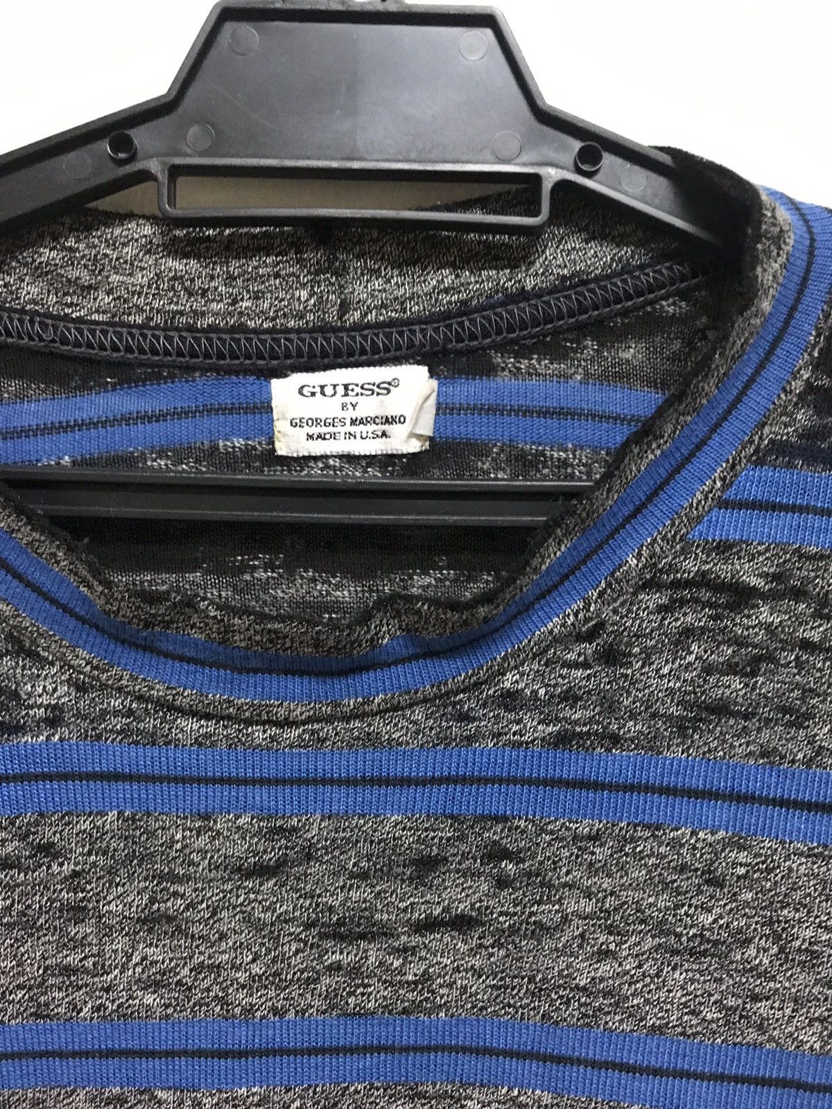 Guess VINTAGEDISTRESS GUESS JEANS USA STRIPE ASAP ROCKY STYLE RARE Size US L / EU 52-54 / 3 - 3 Thumbnail