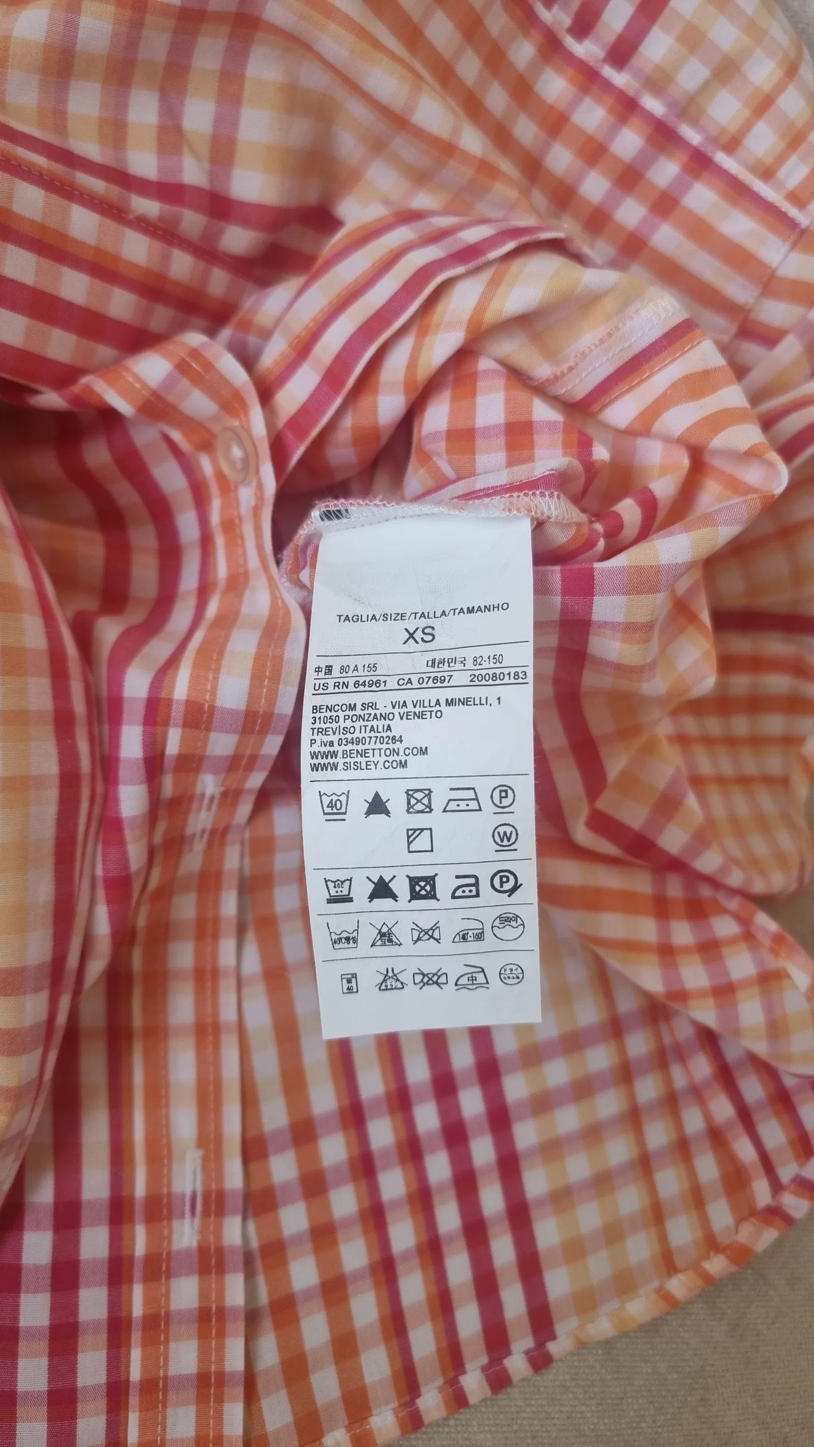 United Colors Of Benetton United Colors of Benetton Shirt Size XS / US 0-2 / IT 36-38 - 3 Thumbnail